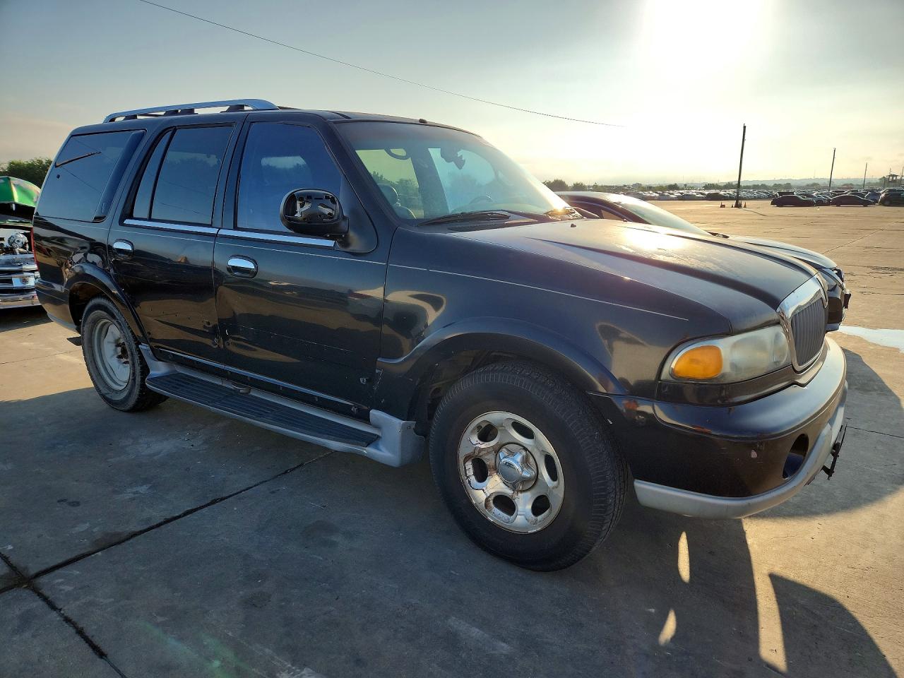 2002 Lincoln Navigator Black vin: 5LMEU27R72LJ06501