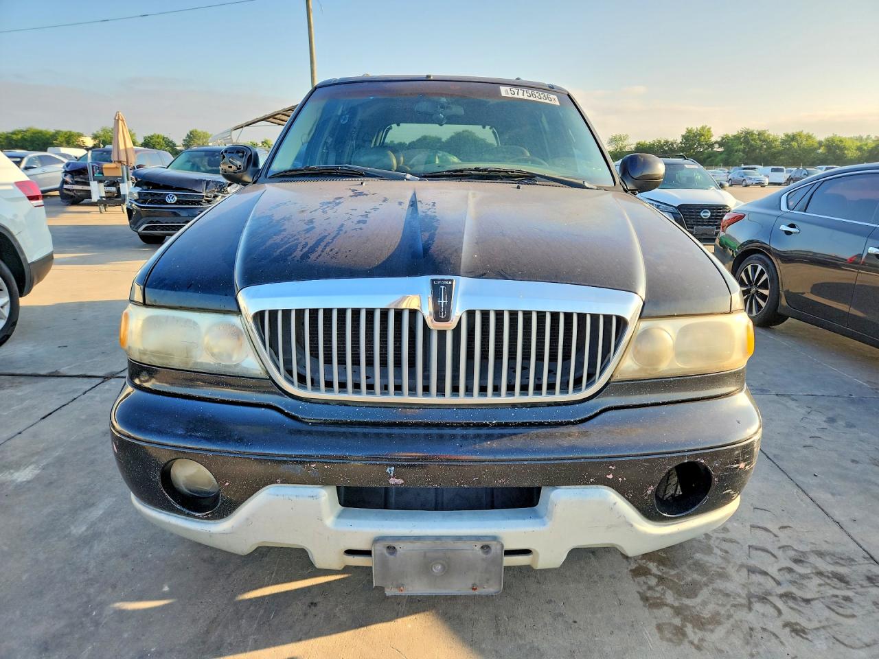 2002 Lincoln Navigator Black vin: 5LMEU27R72LJ06501