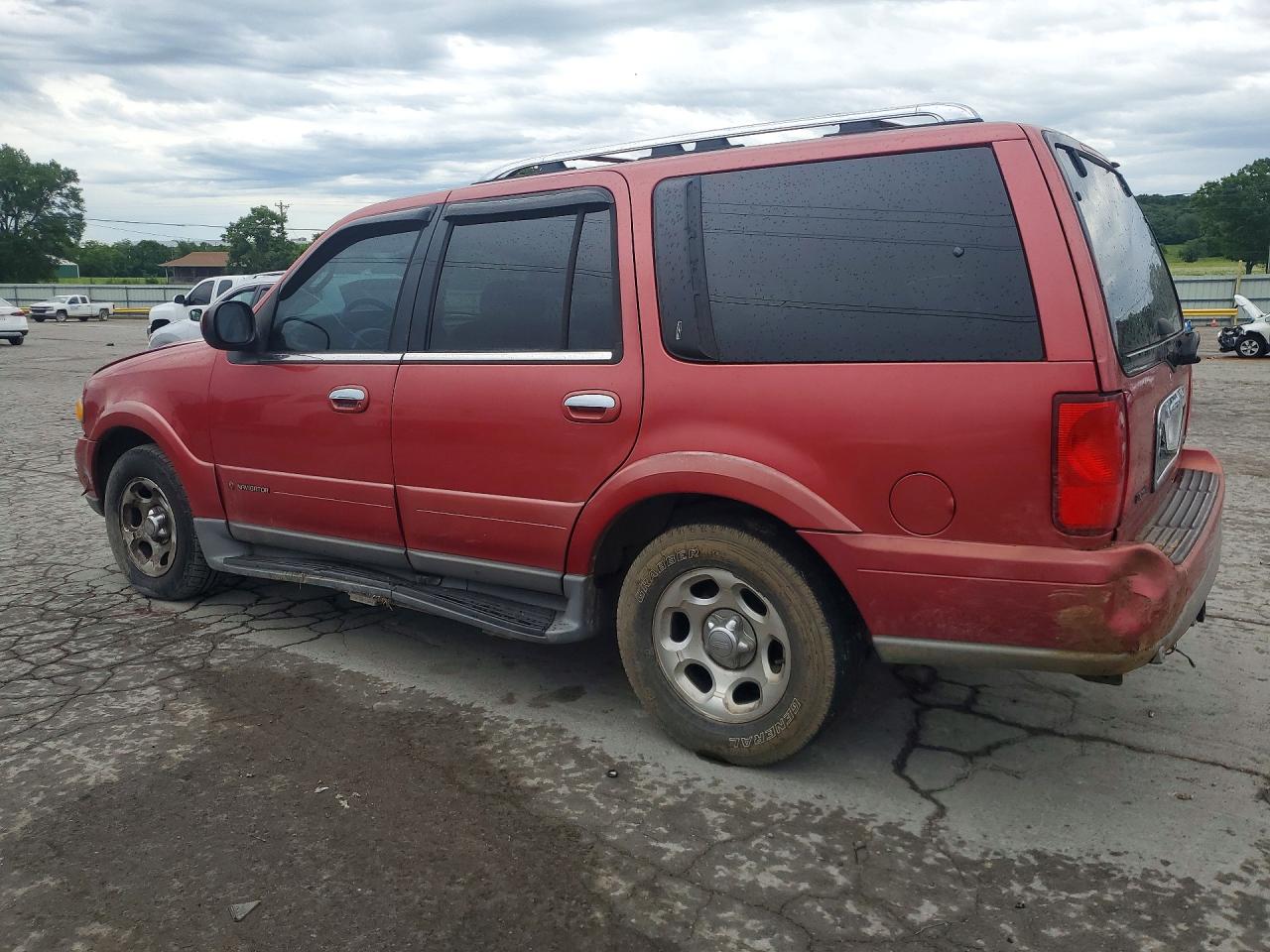 2001 Lincoln Navigator Темно-бордовый vin: 5LMEU27R81LJ28117