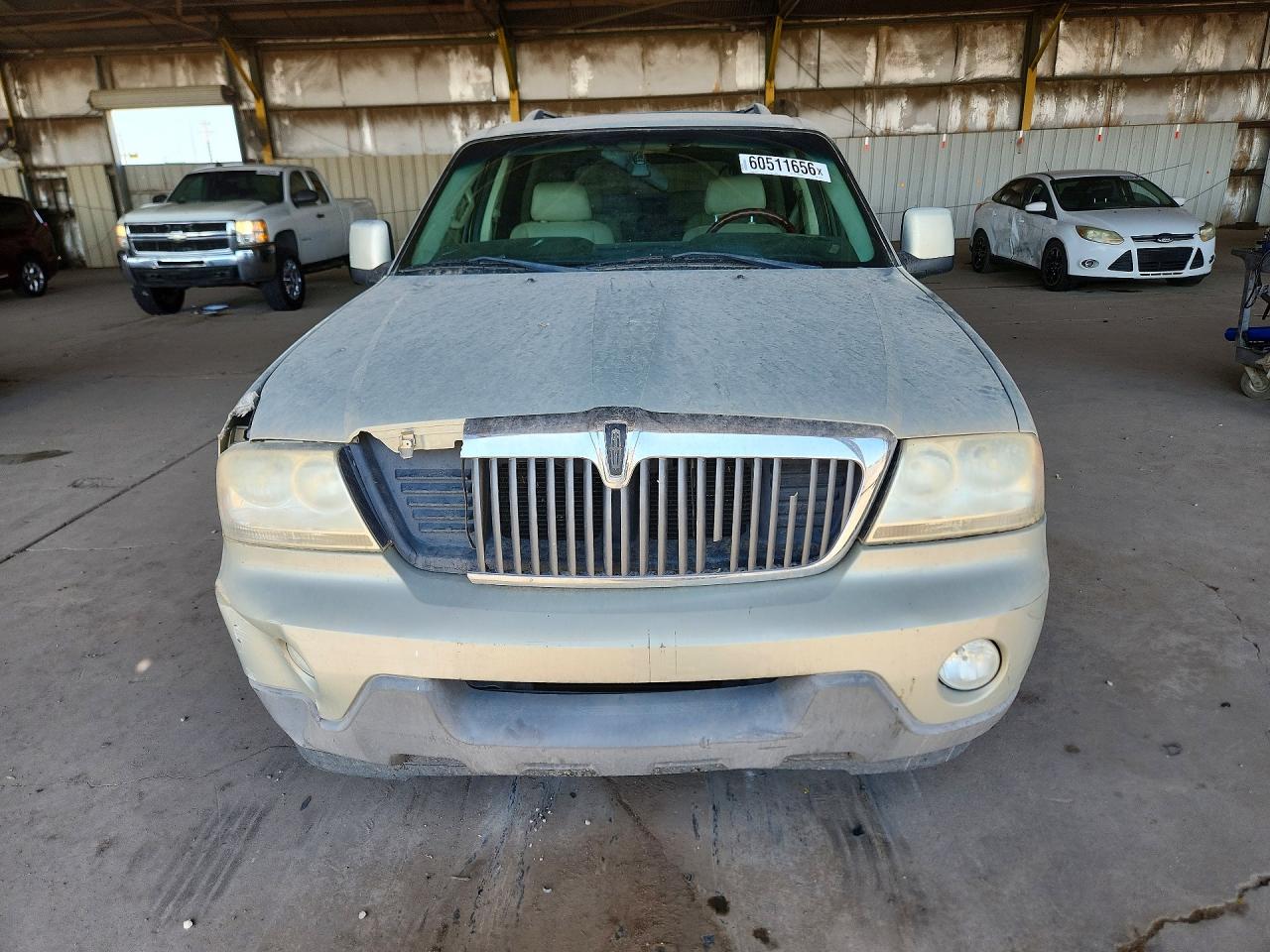 2003 Lincoln Aviator Silver vin: 5LMEU68H03ZJ13432