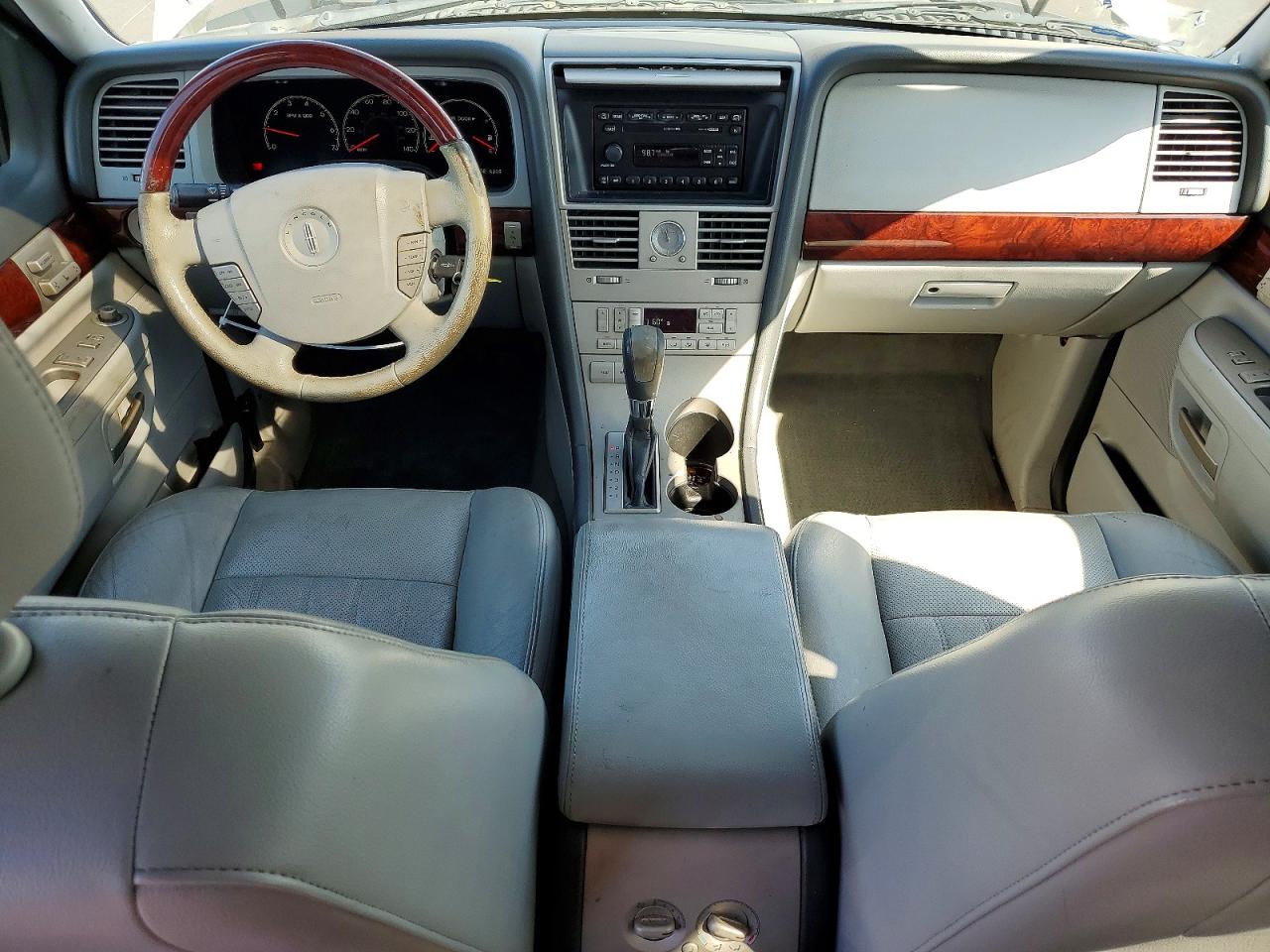 2004 Lincoln Aviator Silver vin: 5LMEU68H14ZJ36008