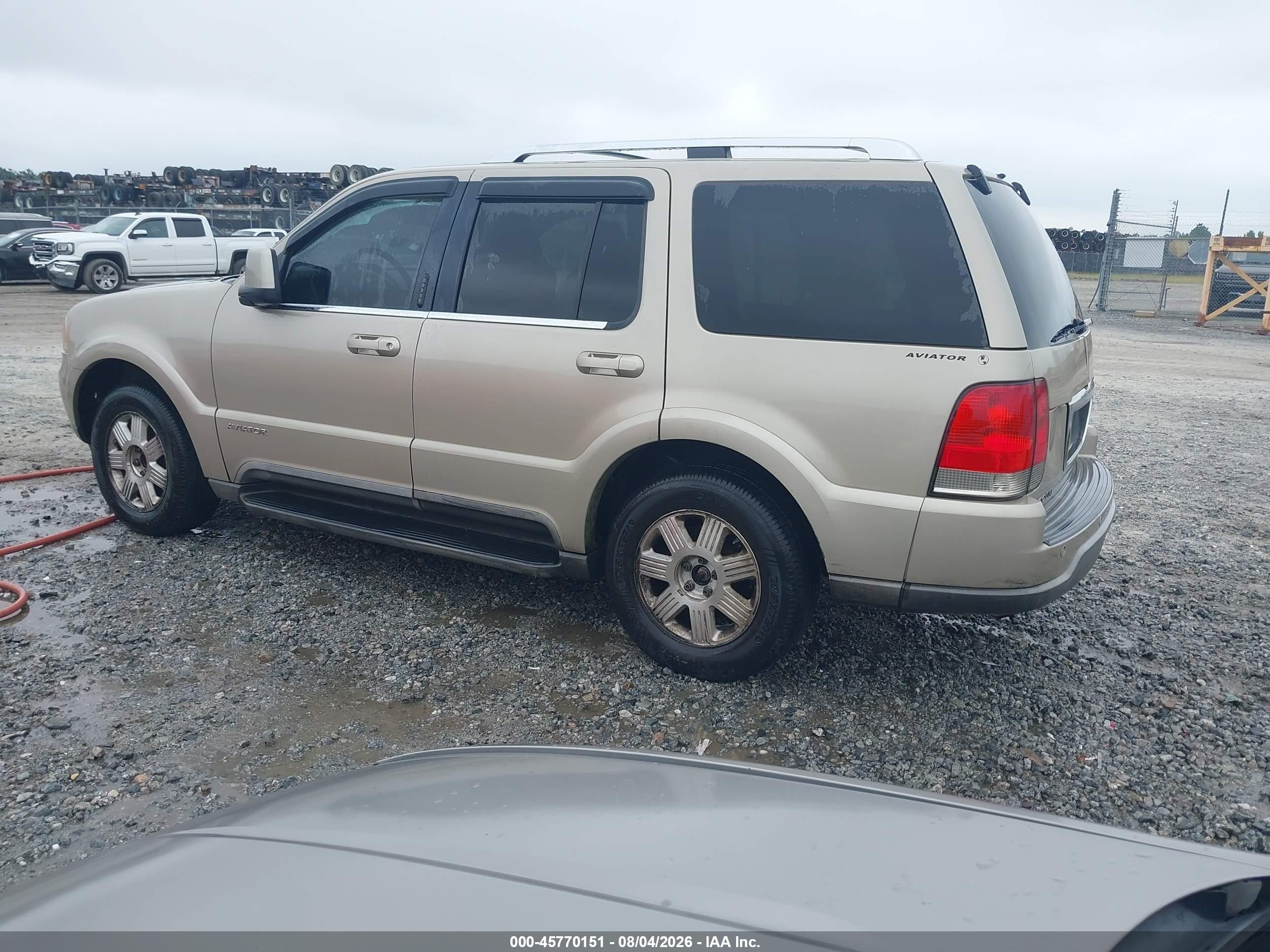 2005 Lincoln Aviator   Beige vin: 5LMEU68H25ZJ03035