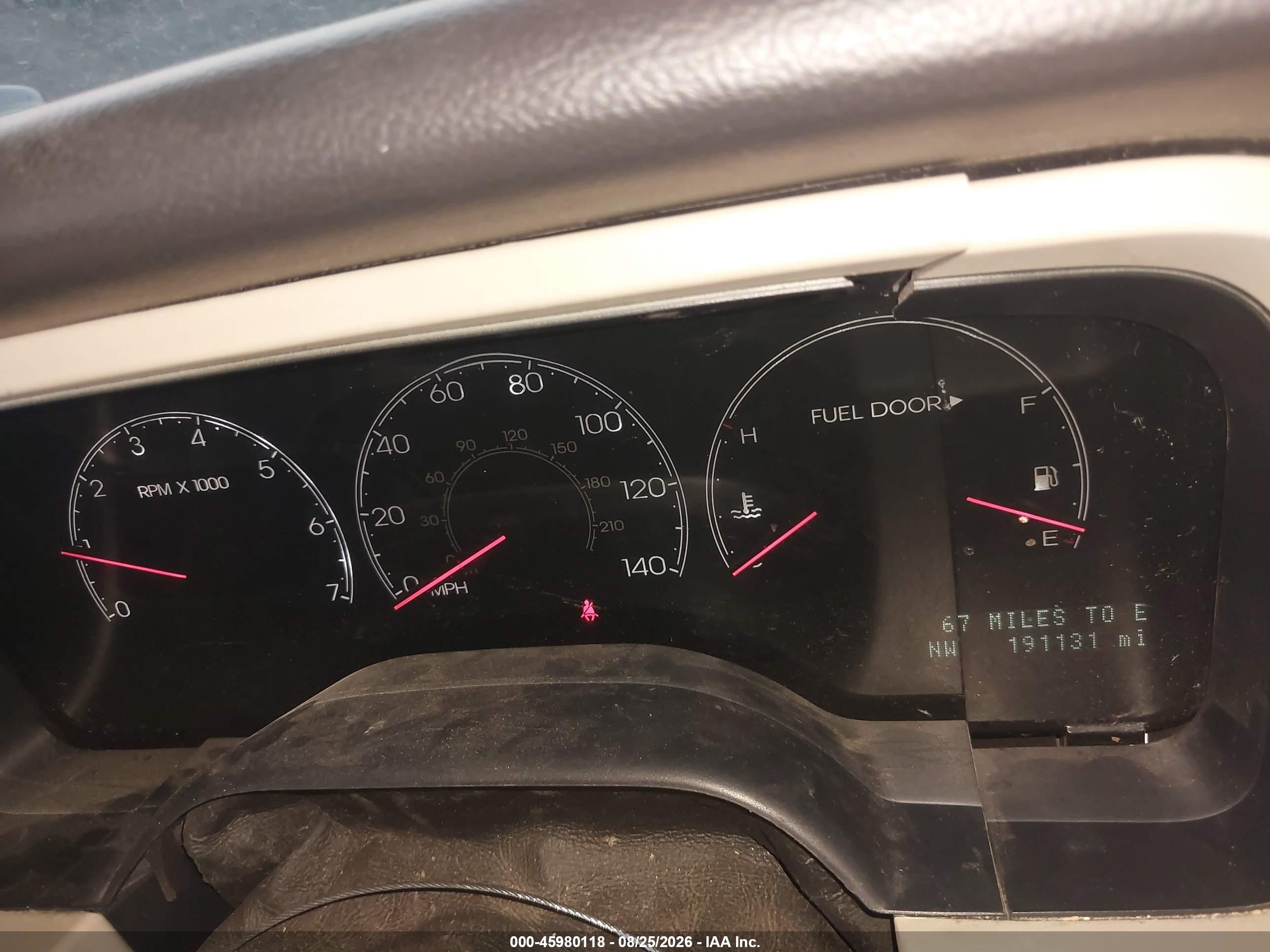 2005 Lincoln Aviator   Tan vin: 5LMEU68H45ZJ13548