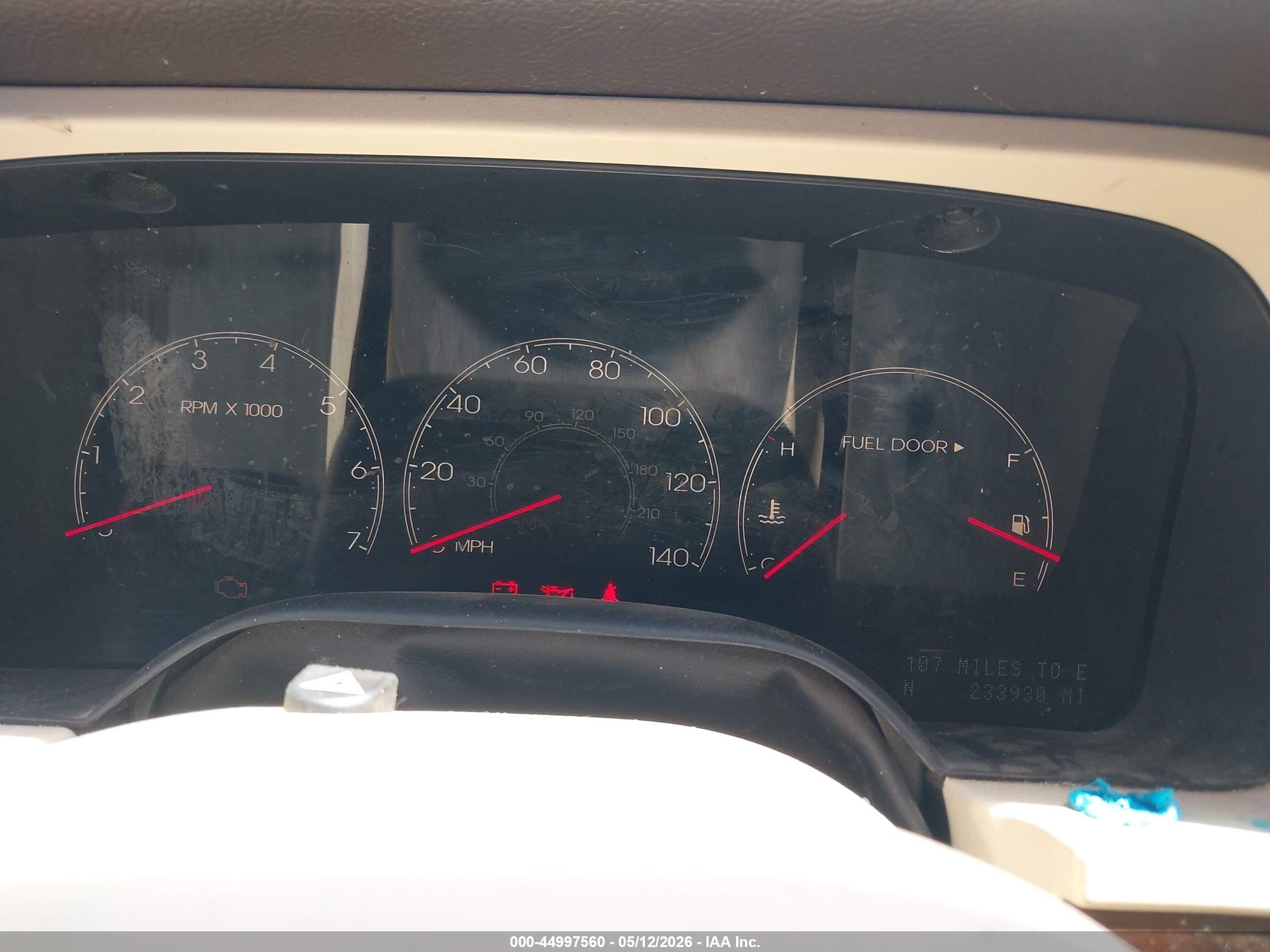 2003 Lincoln Aviator   White vin: 5LMEU68H53ZJ48712