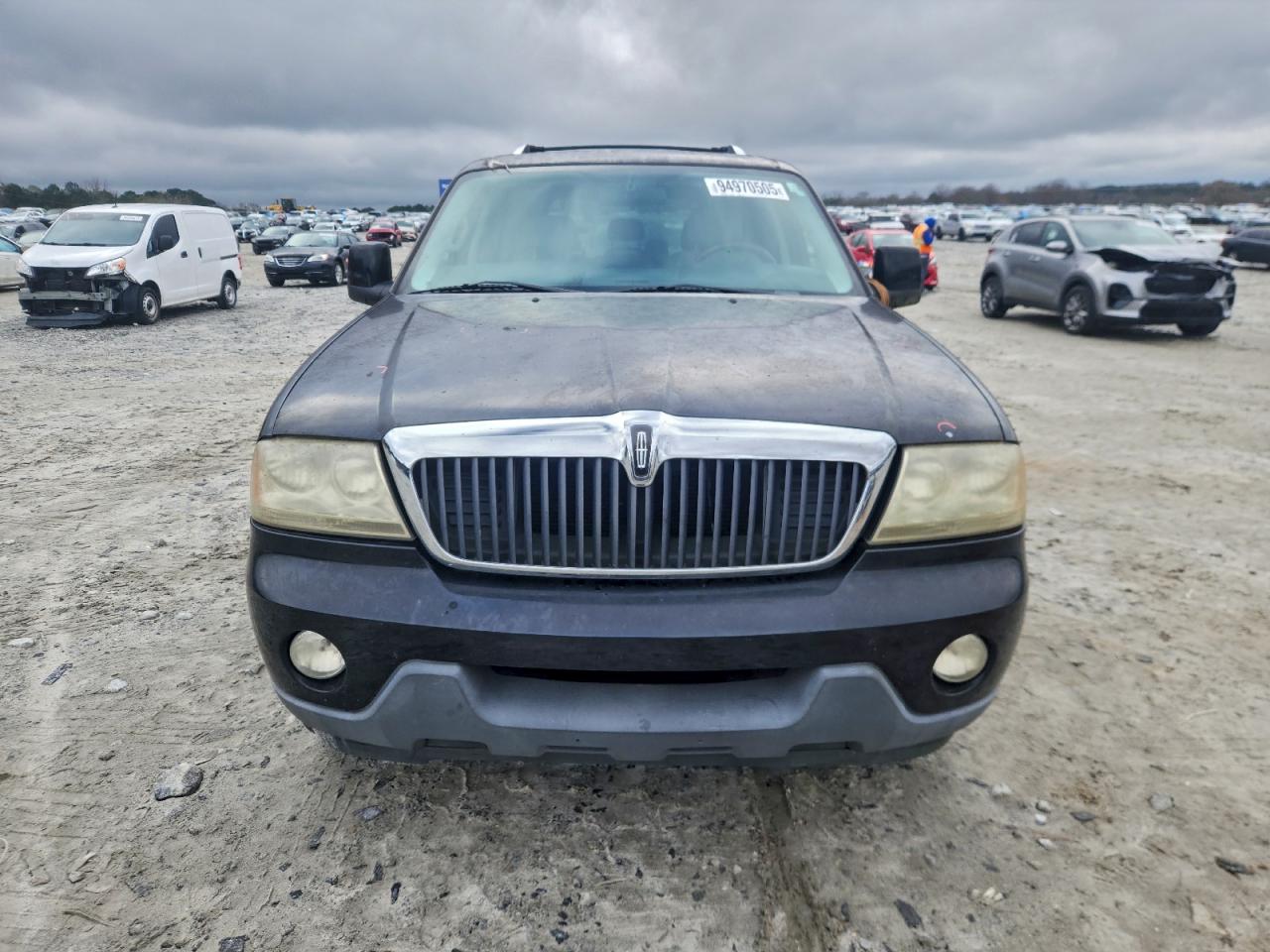 2004 Lincoln Aviator Black vin: 5LMEU68HX4ZJ03864