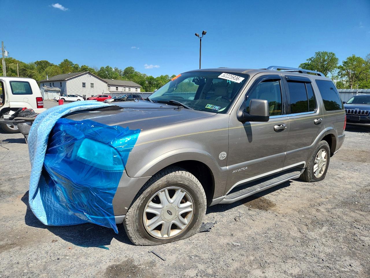 2003 Lincoln Aviator Tan vin: 5LMEU78H33ZJ39075