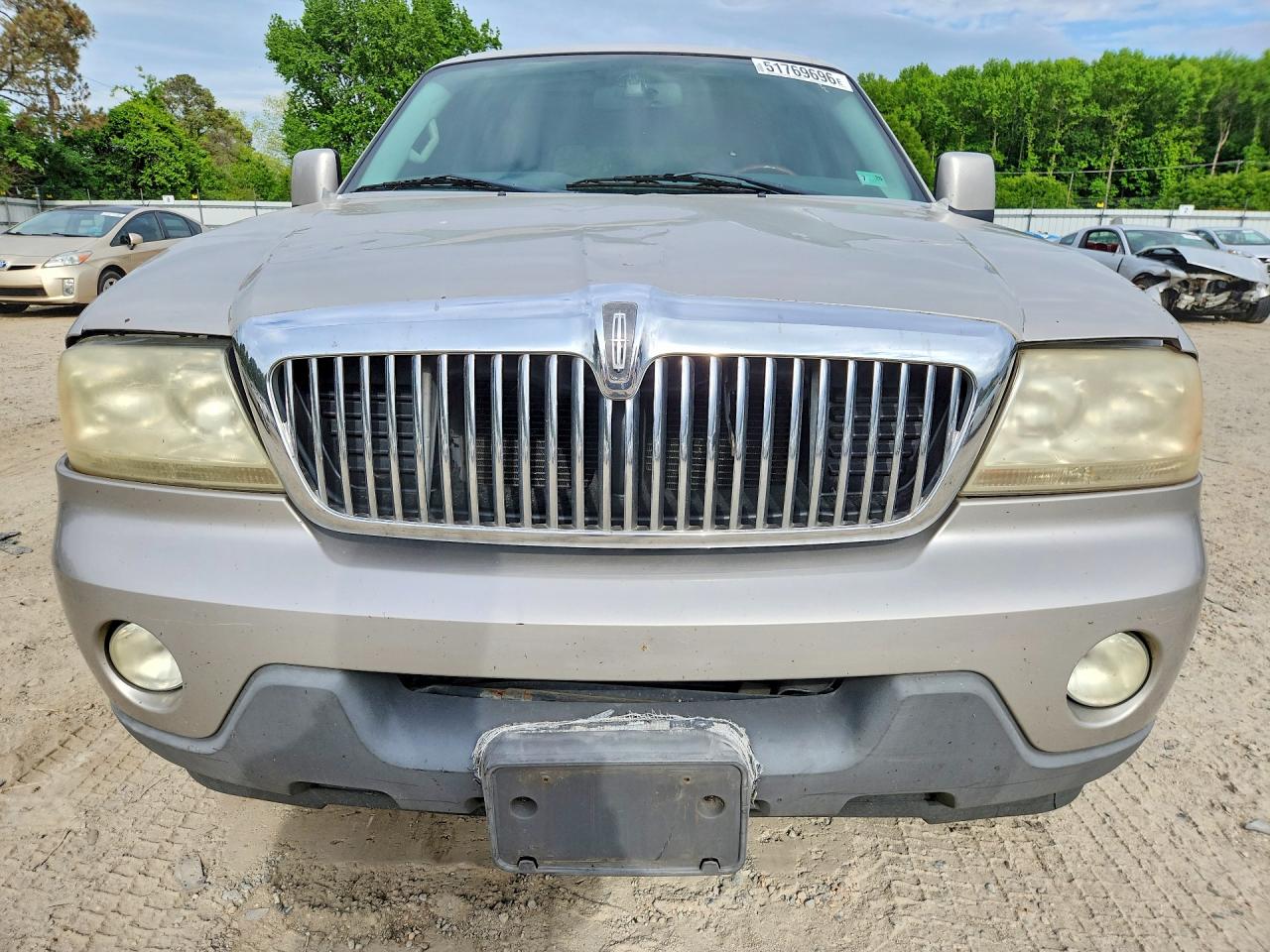 2004 Lincoln Aviator Серебряный vin: 5LMEU88H04ZJ38814