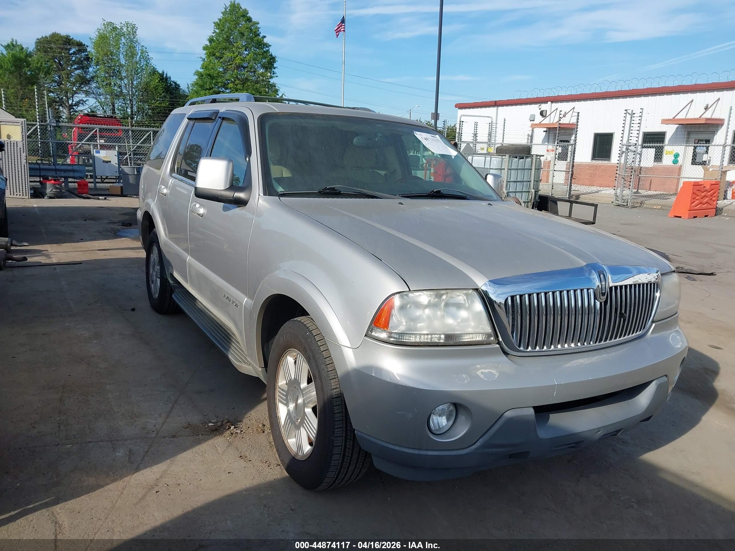 2005 Lincoln Aviator   Silver vin: 5LMEU88H65ZJ28824