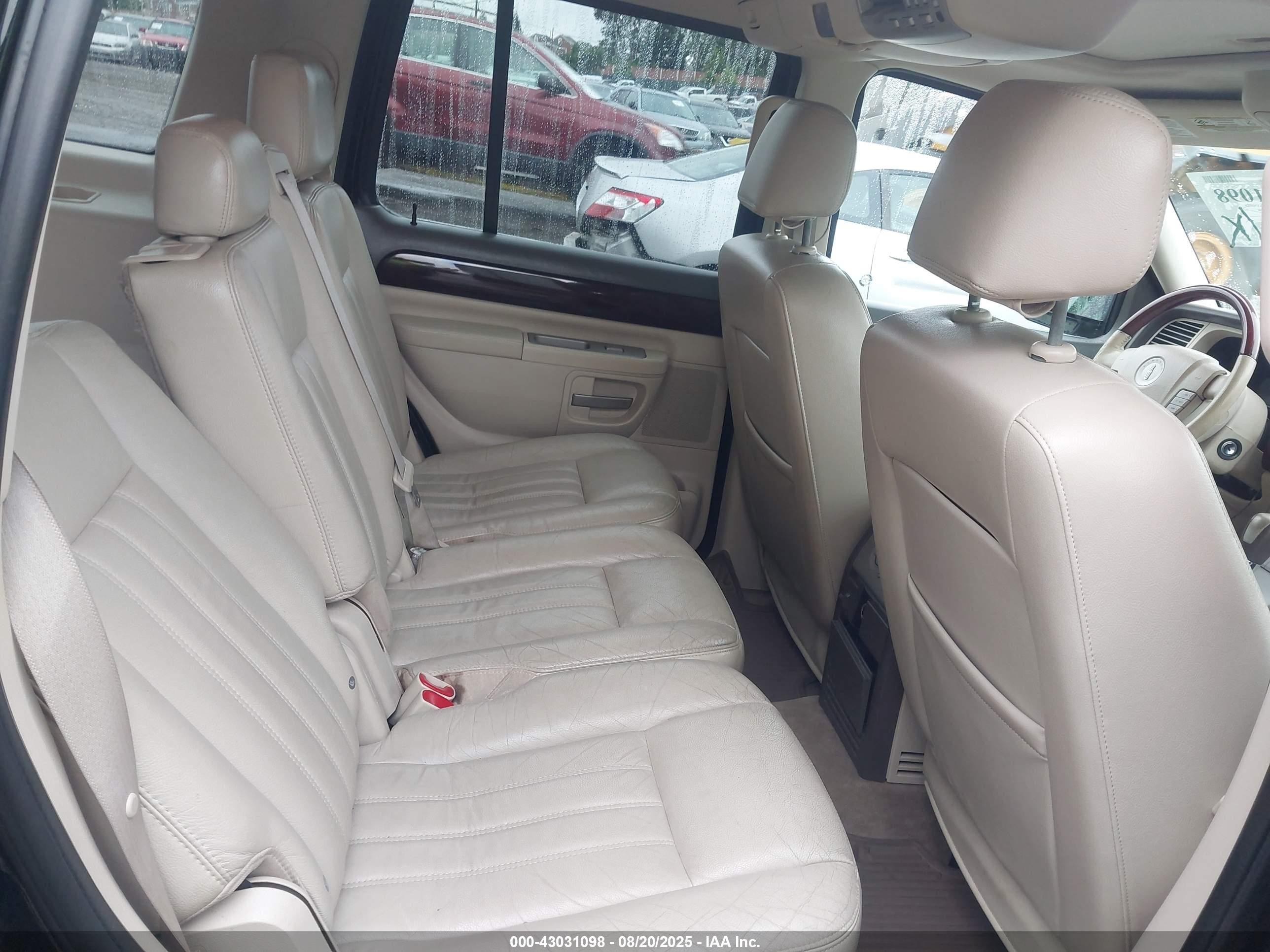 2004 Lincoln Aviator   Black vin: 5LMEU88HX4ZJ40120
