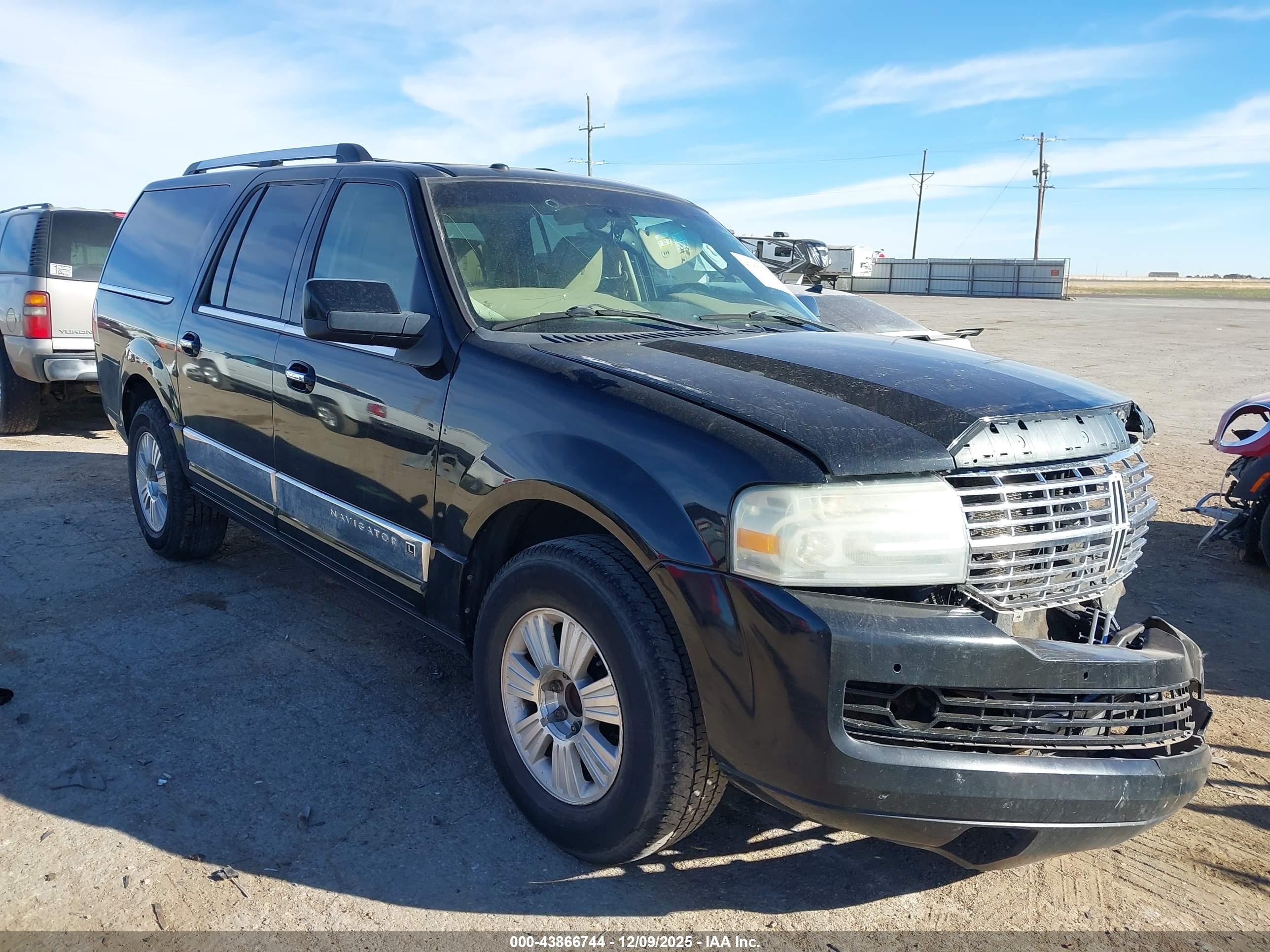 2009 Lincoln Navigator L   Черный vin: 5LMFL27539EJ01864