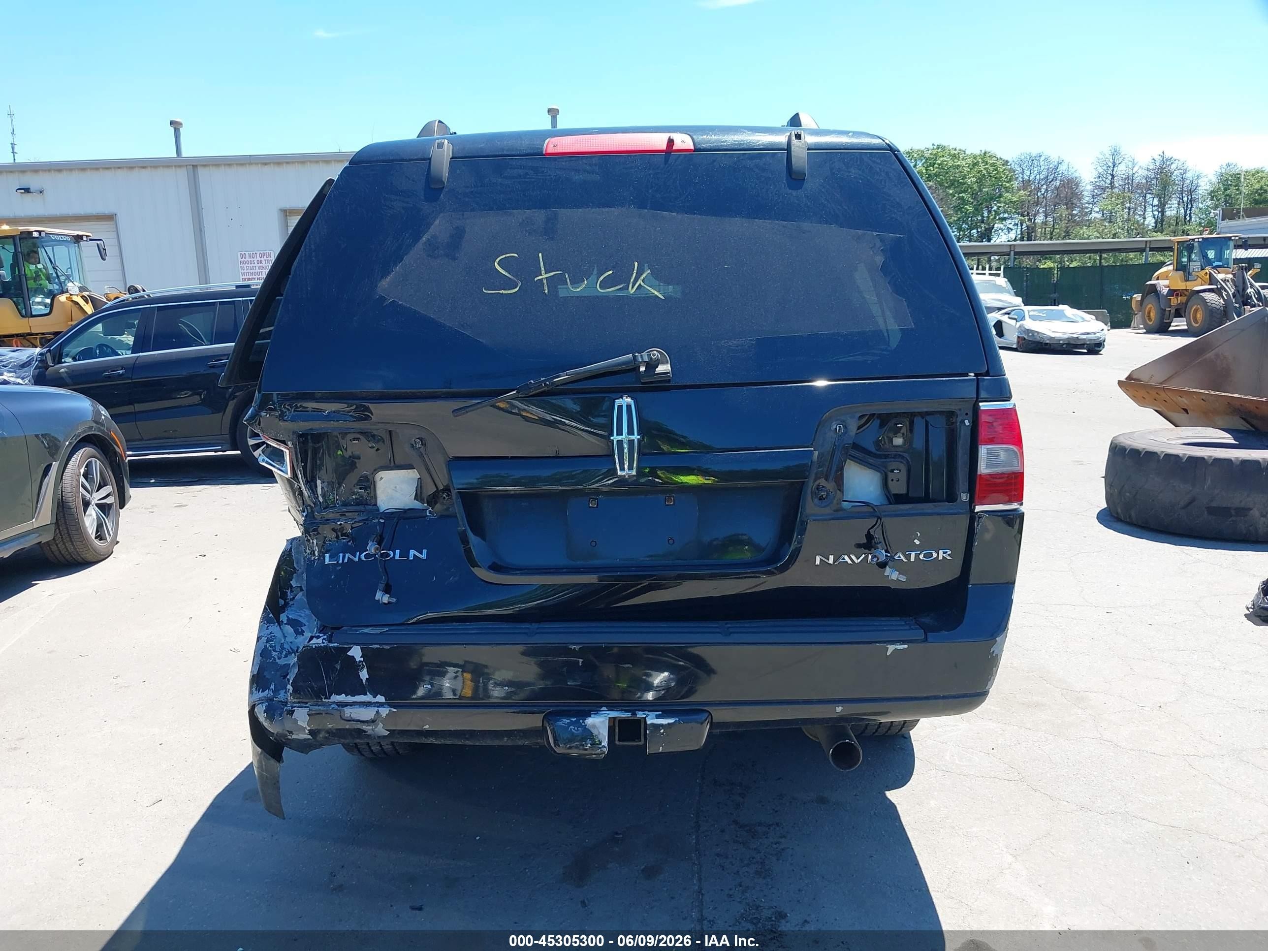 2008 Lincoln Navigator L Black vin: 5LMFL28538LJ04319