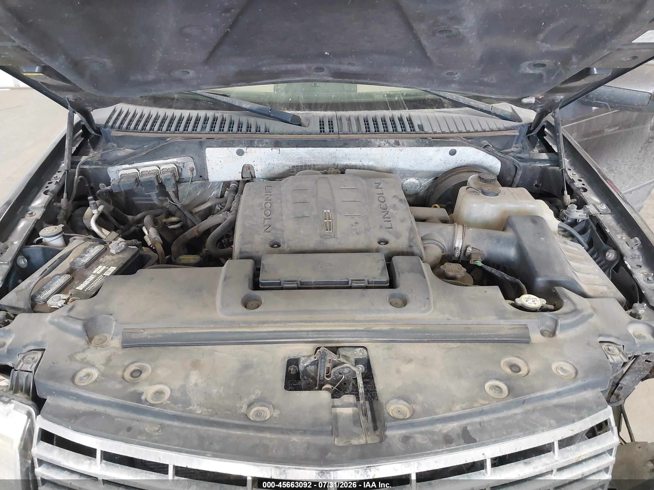 2009 Lincoln Navigator L   Gray vin: 5LMFL28549LJ01298