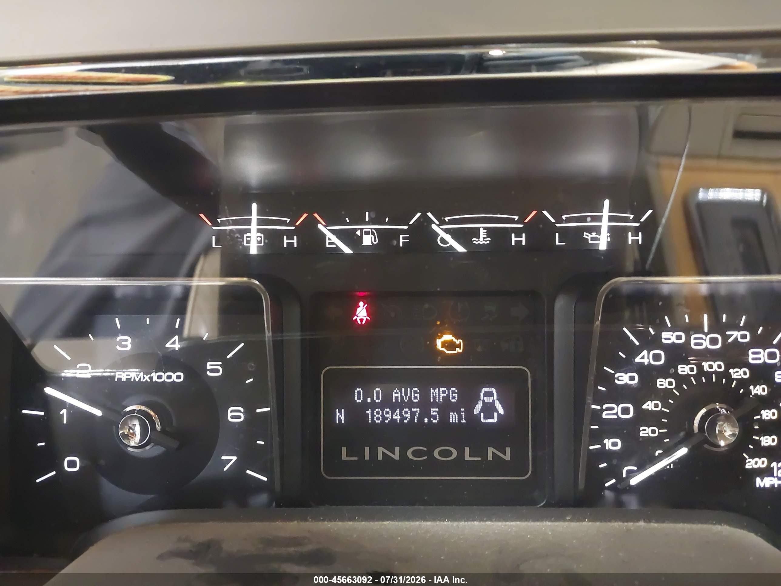 2009 Lincoln Navigator L   Gray vin: 5LMFL28549LJ01298