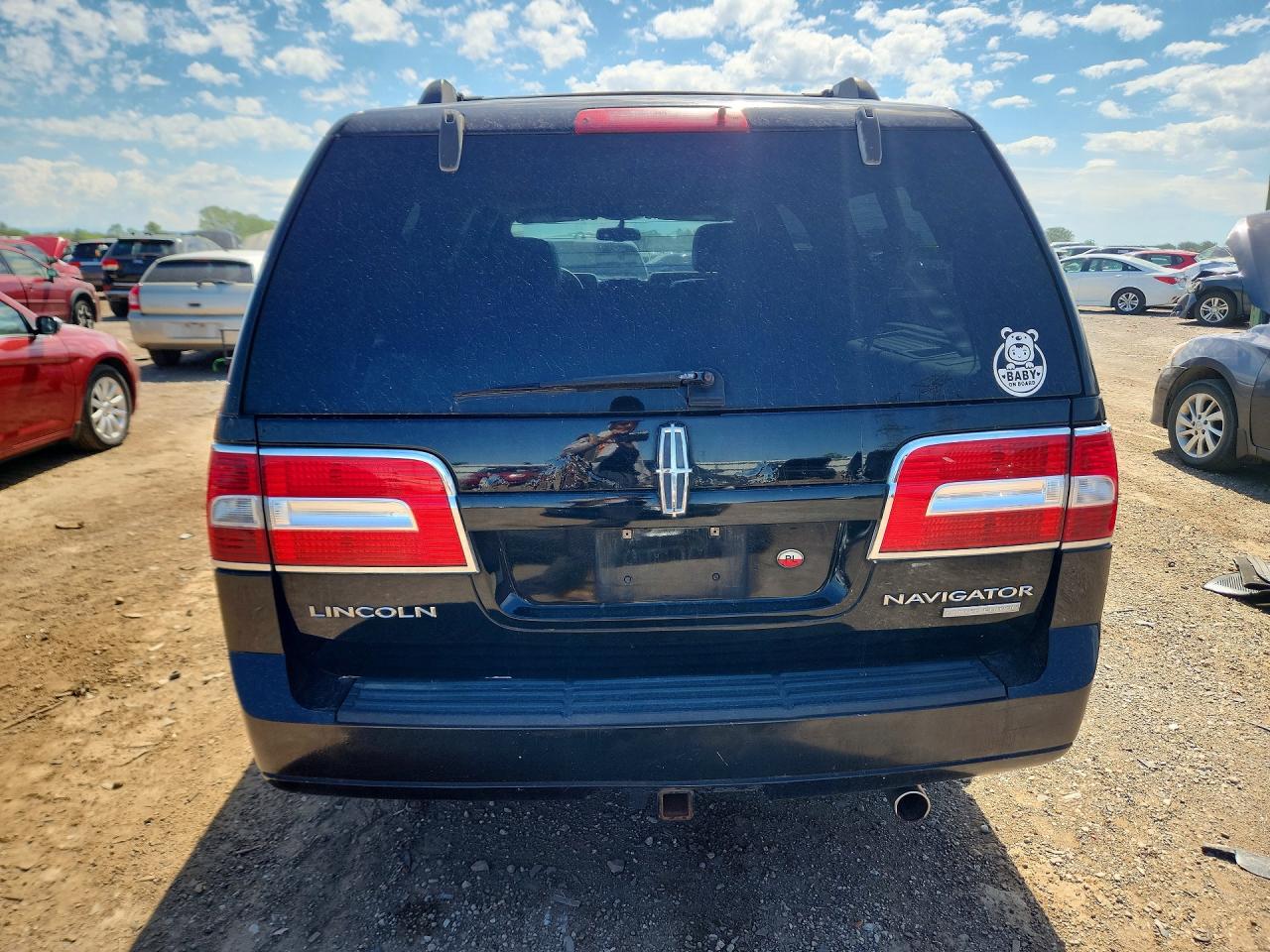 2008 Lincoln Navigator L Black vin: 5LMFL28558LJ16181