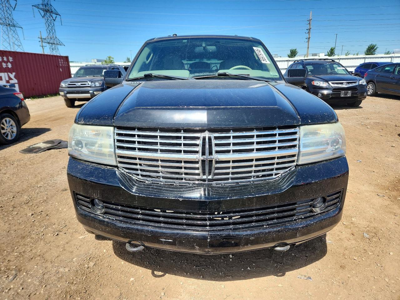 2008 Lincoln Navigator L Black vin: 5LMFL28558LJ16181