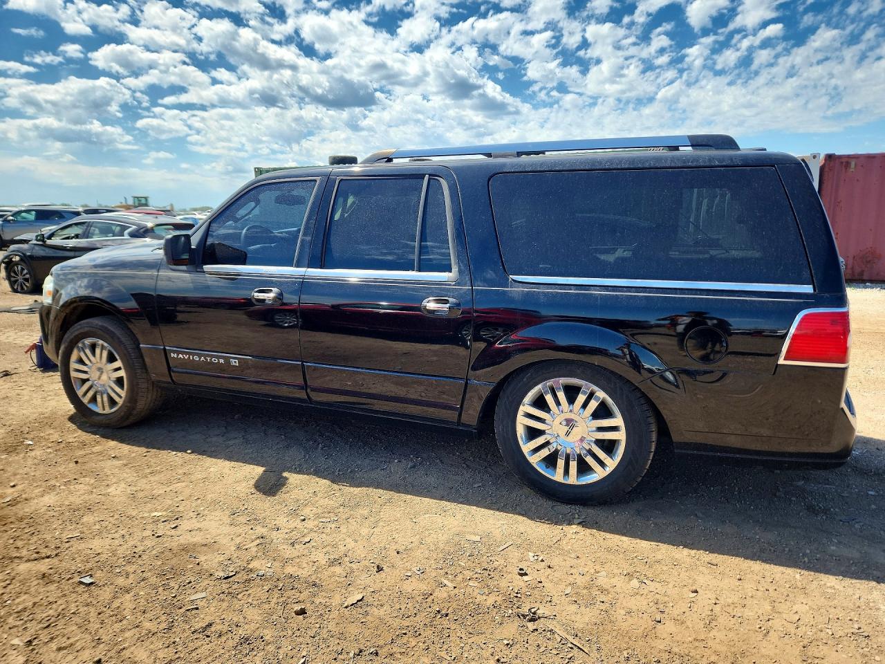 2008 Lincoln Navigator L Black vin: 5LMFL28558LJ16181