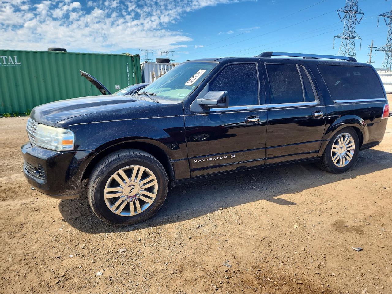 2008 Lincoln Navigator L Черный vin: 5LMFL28558LJ16181