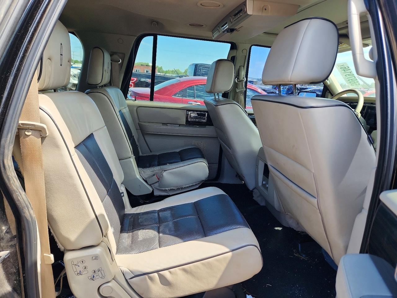 2008 Lincoln Navigator L Black vin: 5LMFL28558LJ16181
