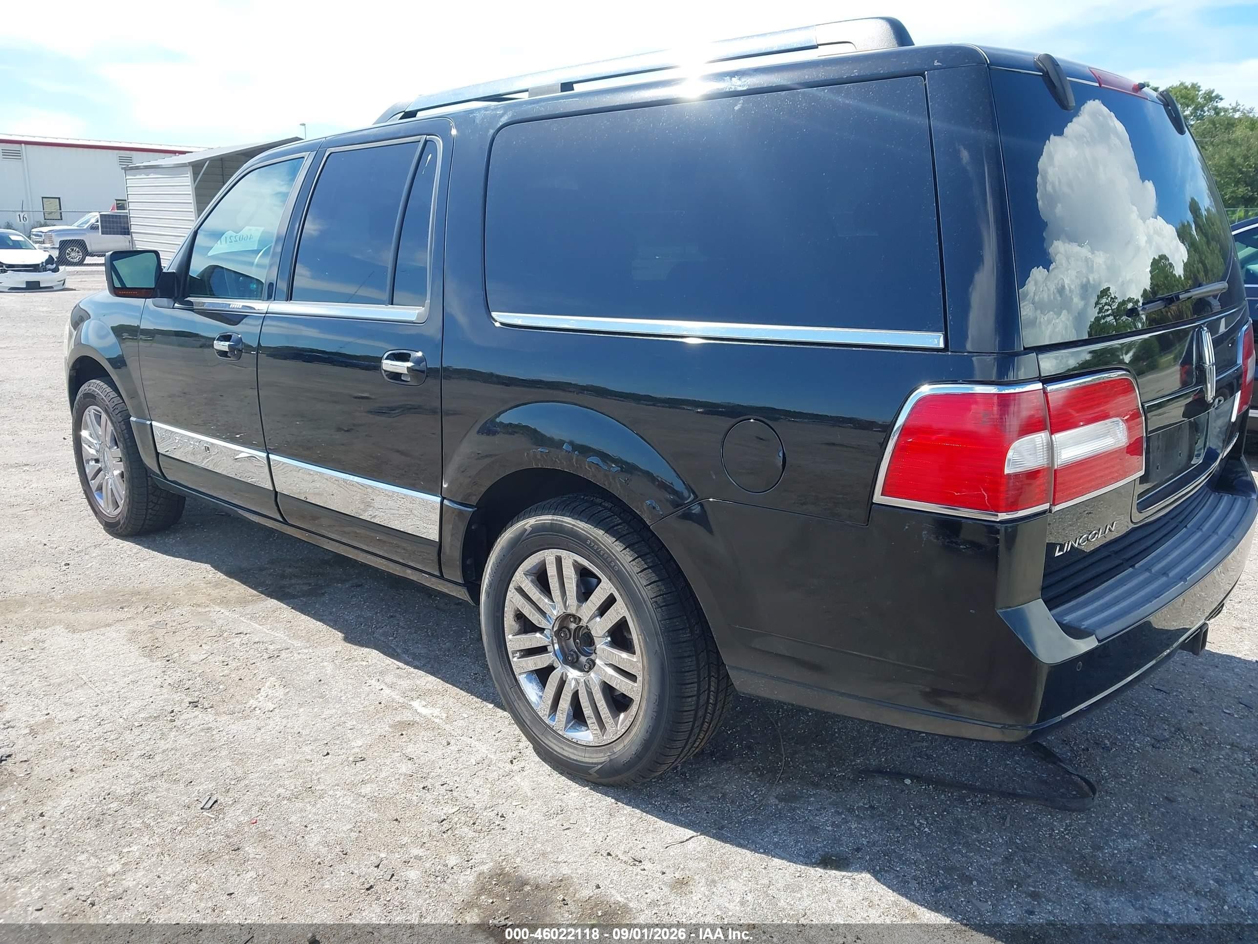 2009 Lincoln Navigator L   Черный vin: 5LMFL28559LJ00242