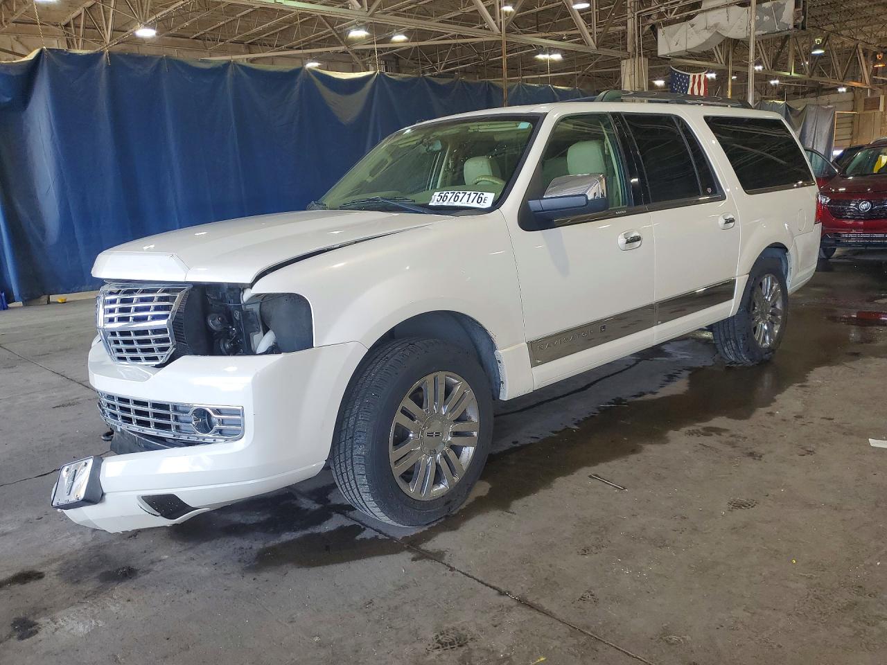2008 Lincoln Navigator L White vin: 5LMFL28568LJ05772