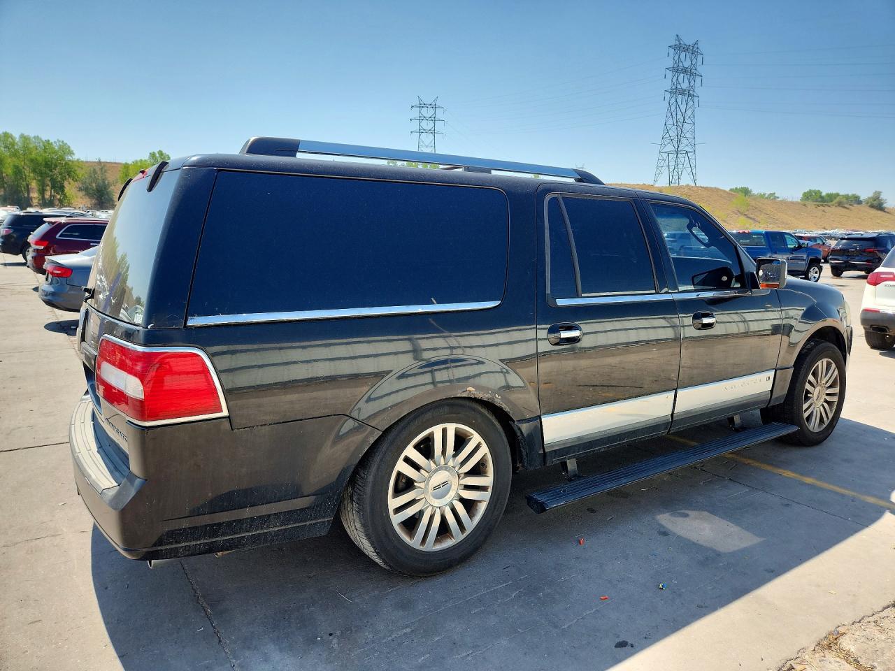 2007 Lincoln Navigator L Black vin: 5LMFL28587LJ10664