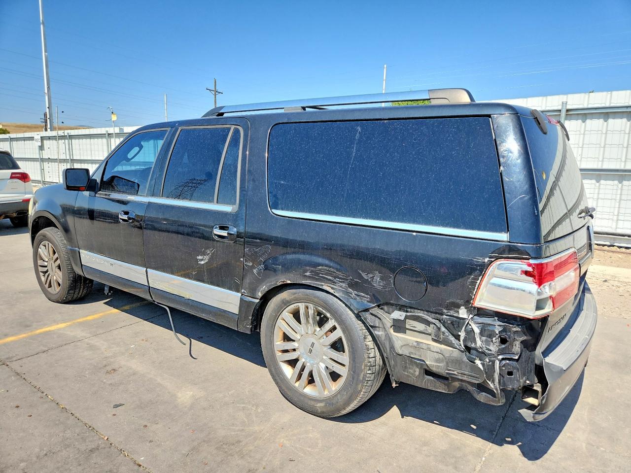 2007 Lincoln Navigator L Black vin: 5LMFL28587LJ10664