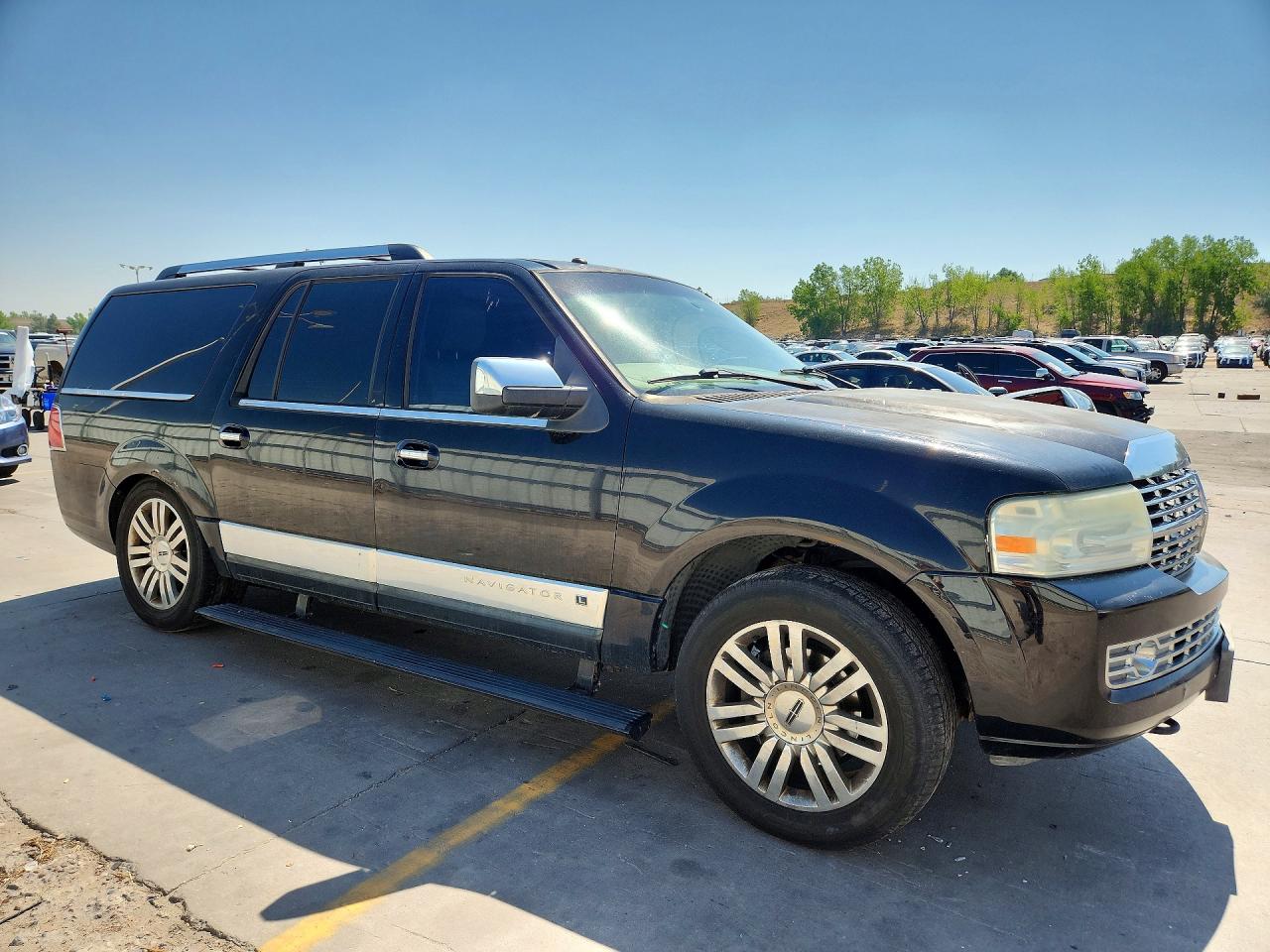 2007 Lincoln Navigator L Black vin: 5LMFL28587LJ10664