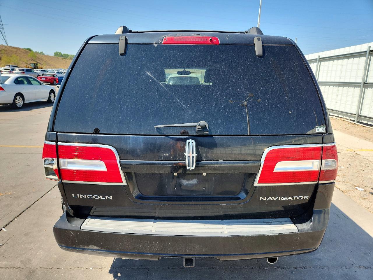 2007 Lincoln Navigator L Black vin: 5LMFL28587LJ10664