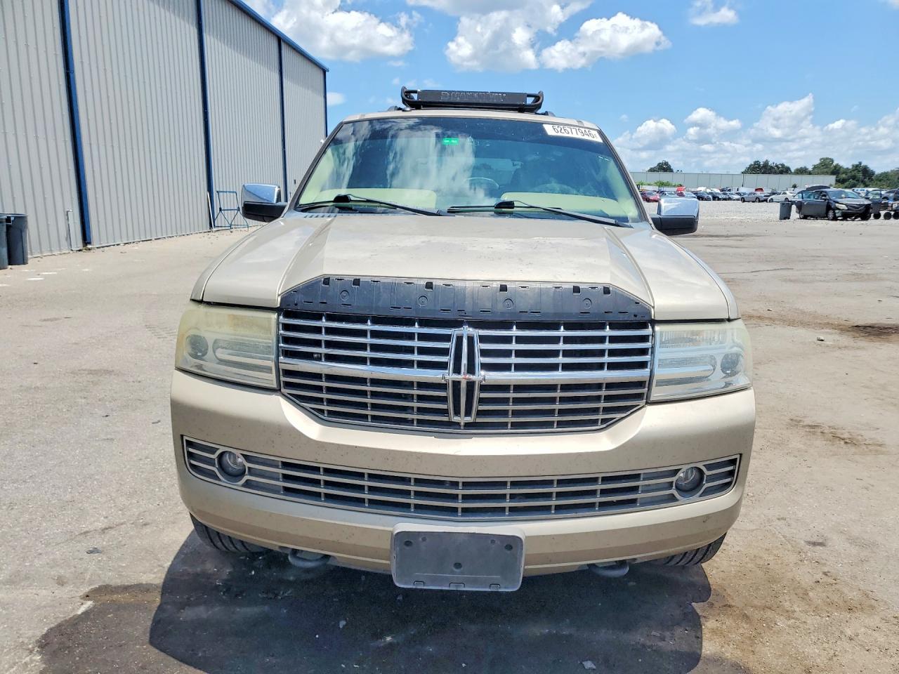 2007 Lincoln Navigator L Желто-коричневый vin: 5LMFL285X7LJ24176
