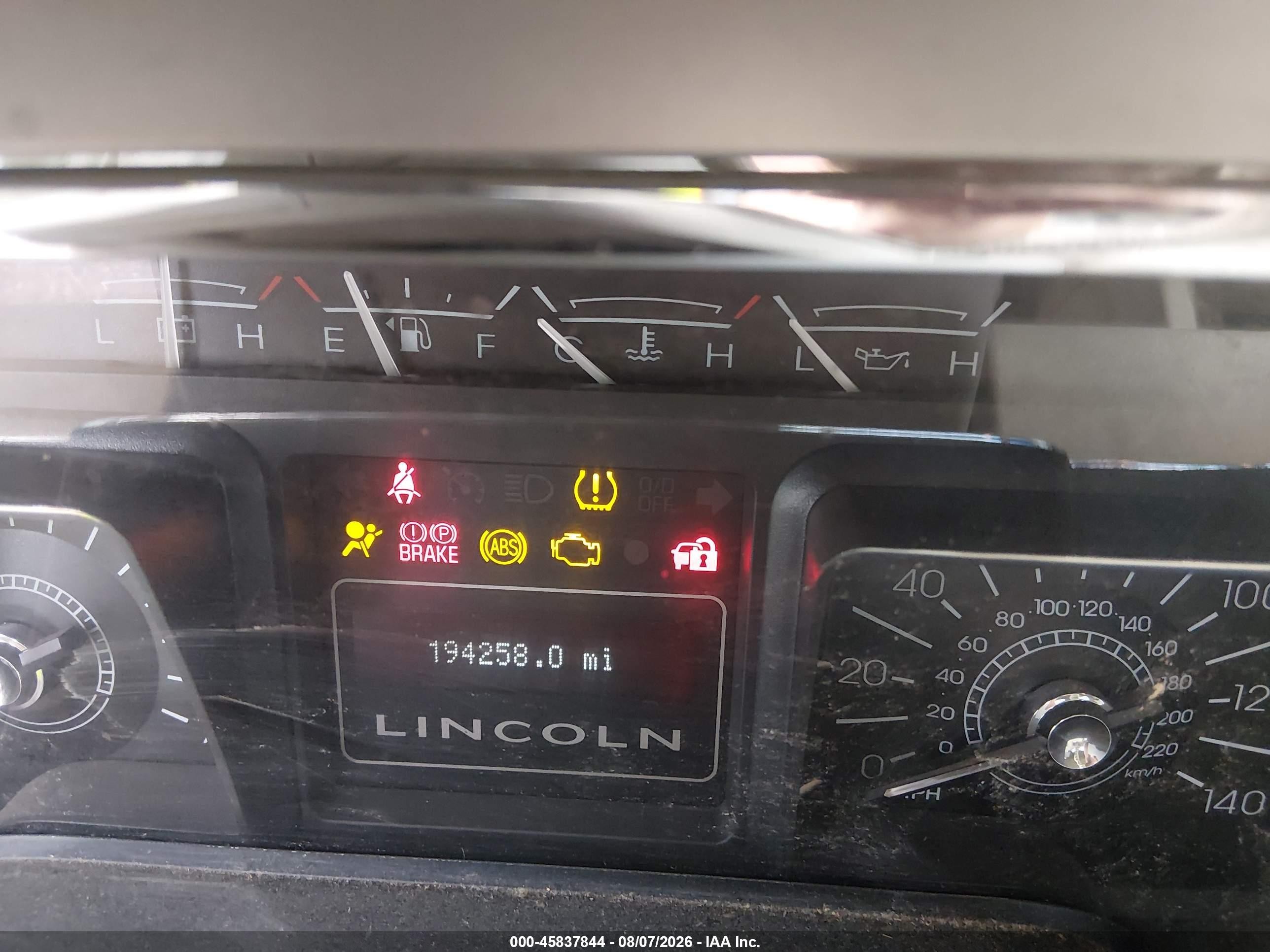 2008 Lincoln Navigator L   Black vin: 5LMFL285X8LJ01613