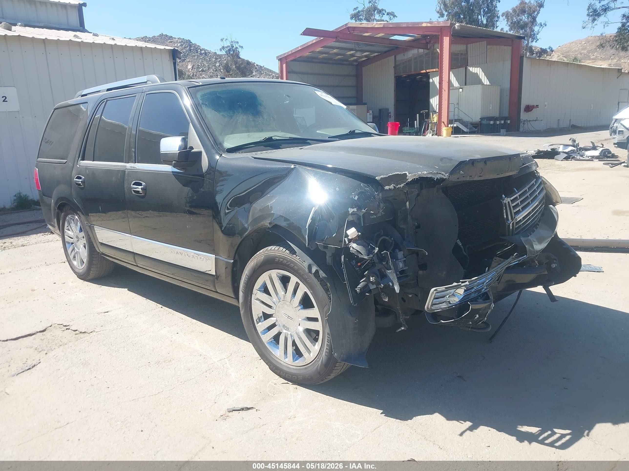 2007 Lincoln Navigator Ultimate Black vin: 5LMFU27507LJ03111