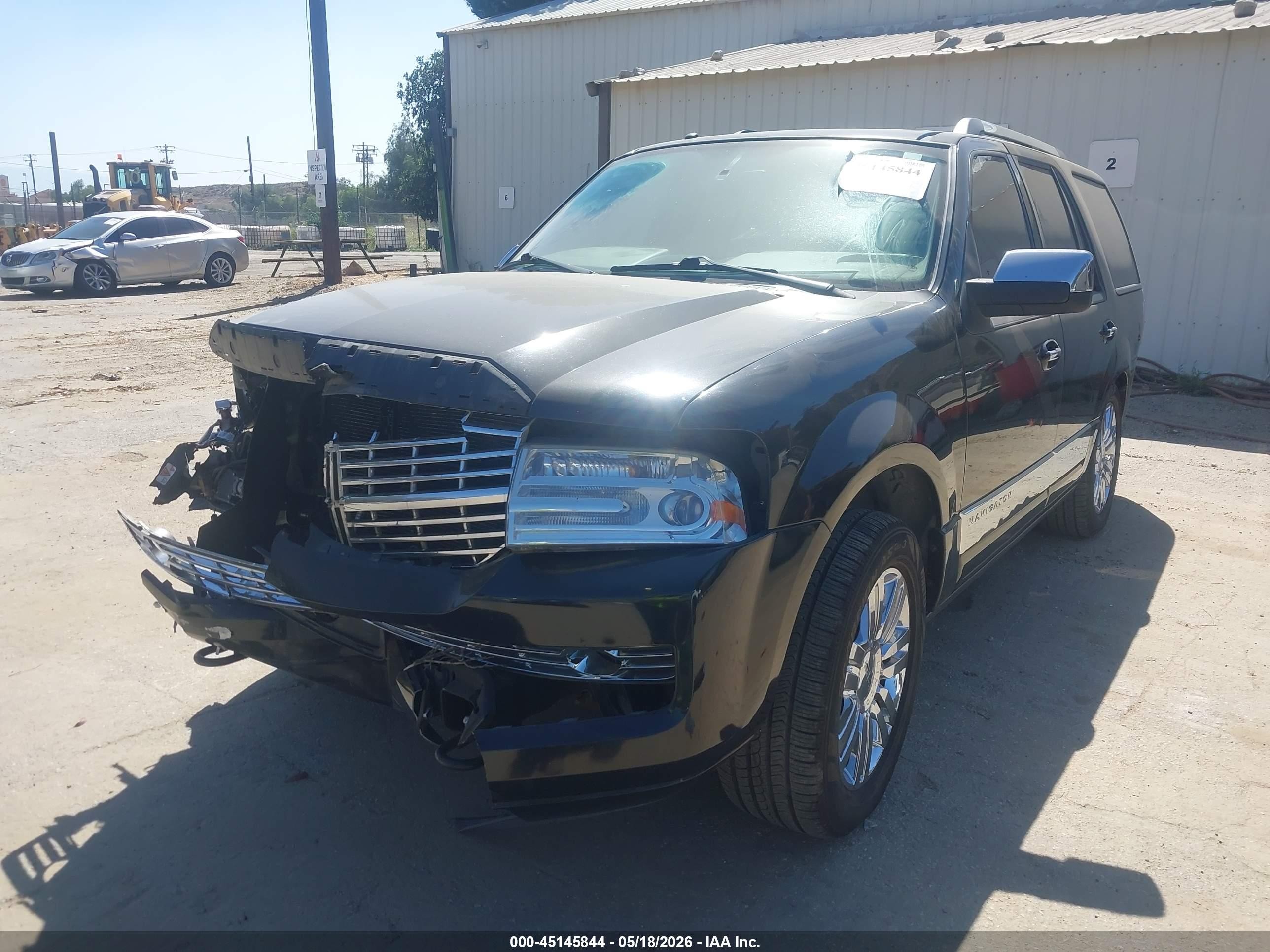 2007 Lincoln Navigator Ultimate Black vin: 5LMFU27507LJ03111