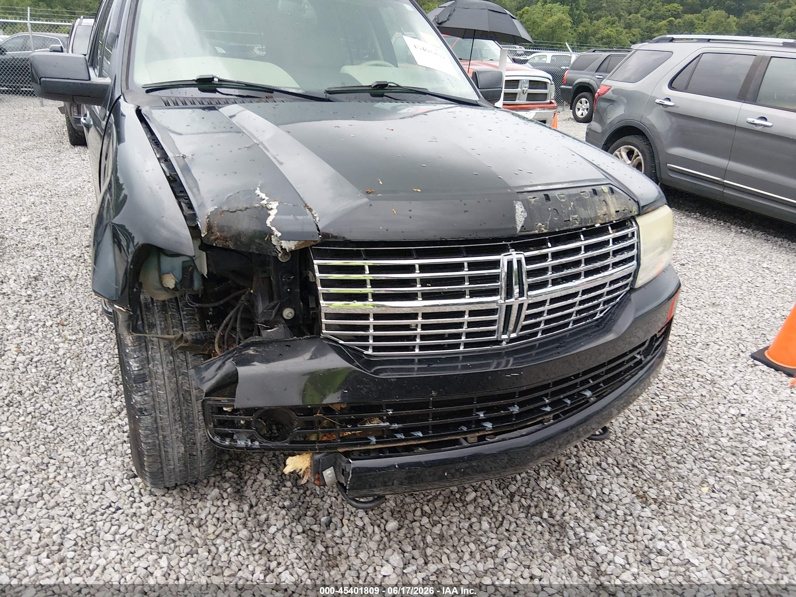 2007 Lincoln Navigator Ultimate Black vin: 5LMFU27507LJ21091