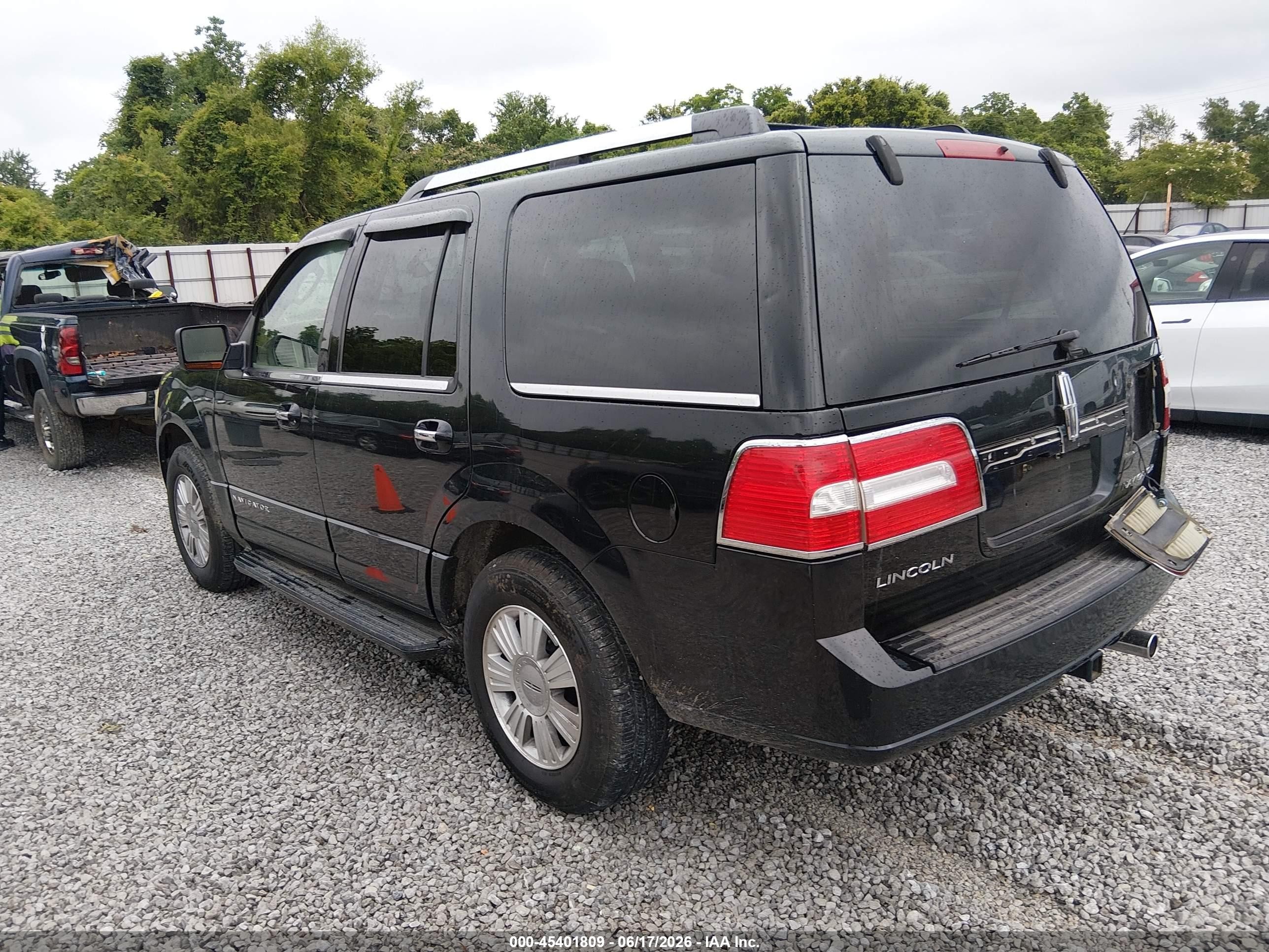 2007 Lincoln Navigator Ultimate Black vin: 5LMFU27507LJ21091