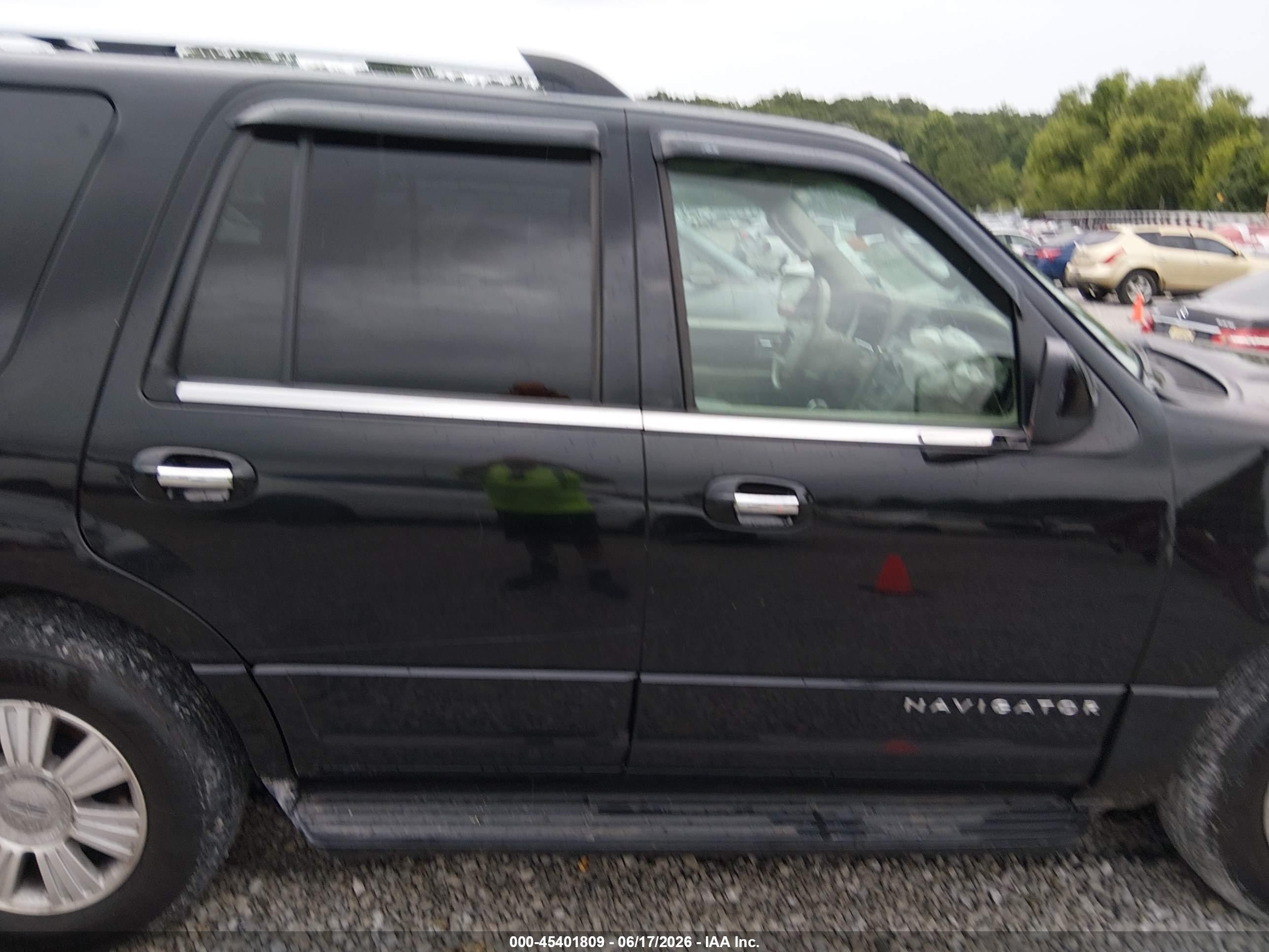 2007 Lincoln Navigator Ultimate Black vin: 5LMFU27507LJ21091