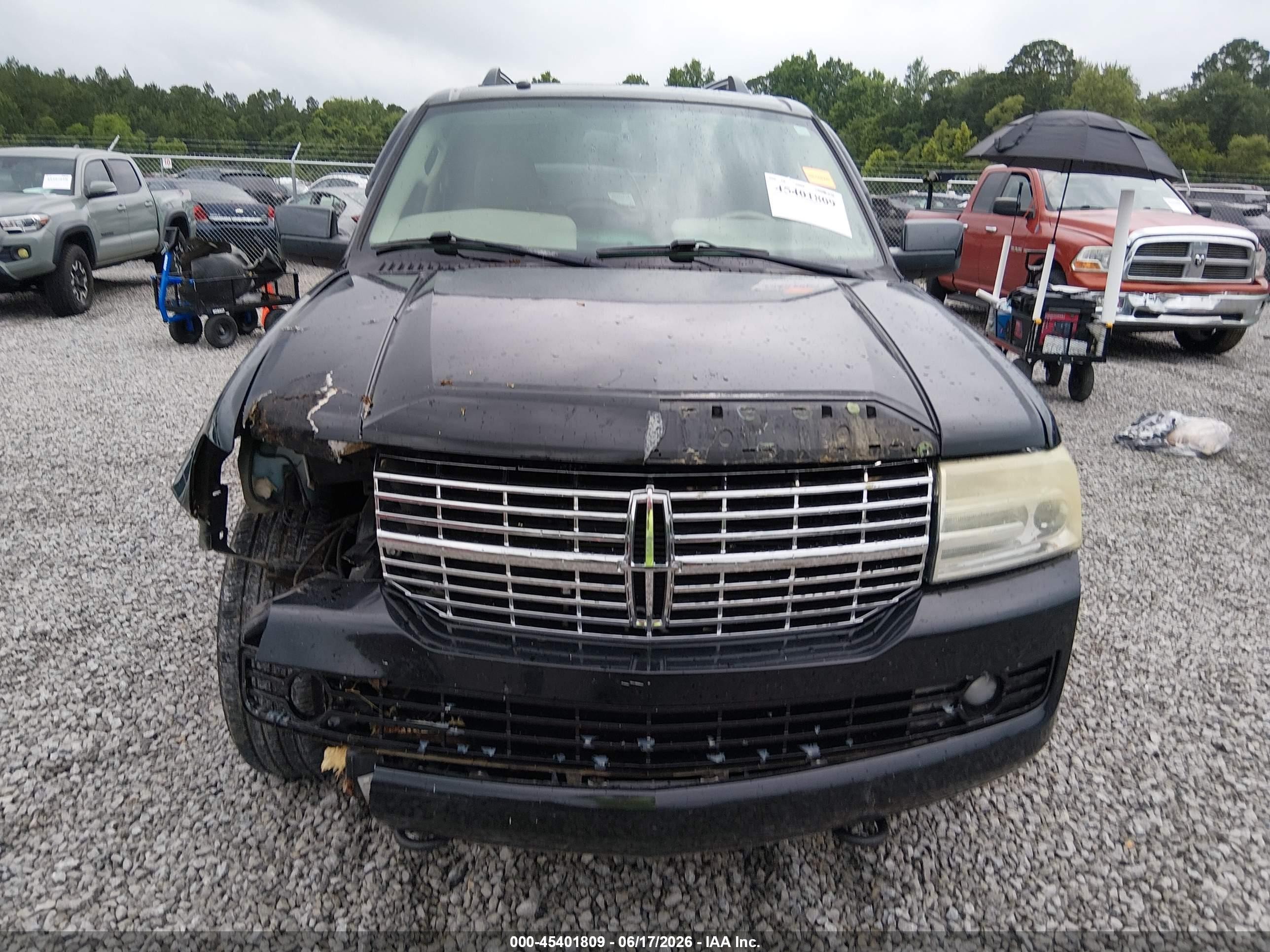 2007 Lincoln Navigator Ultimate Black vin: 5LMFU27507LJ21091