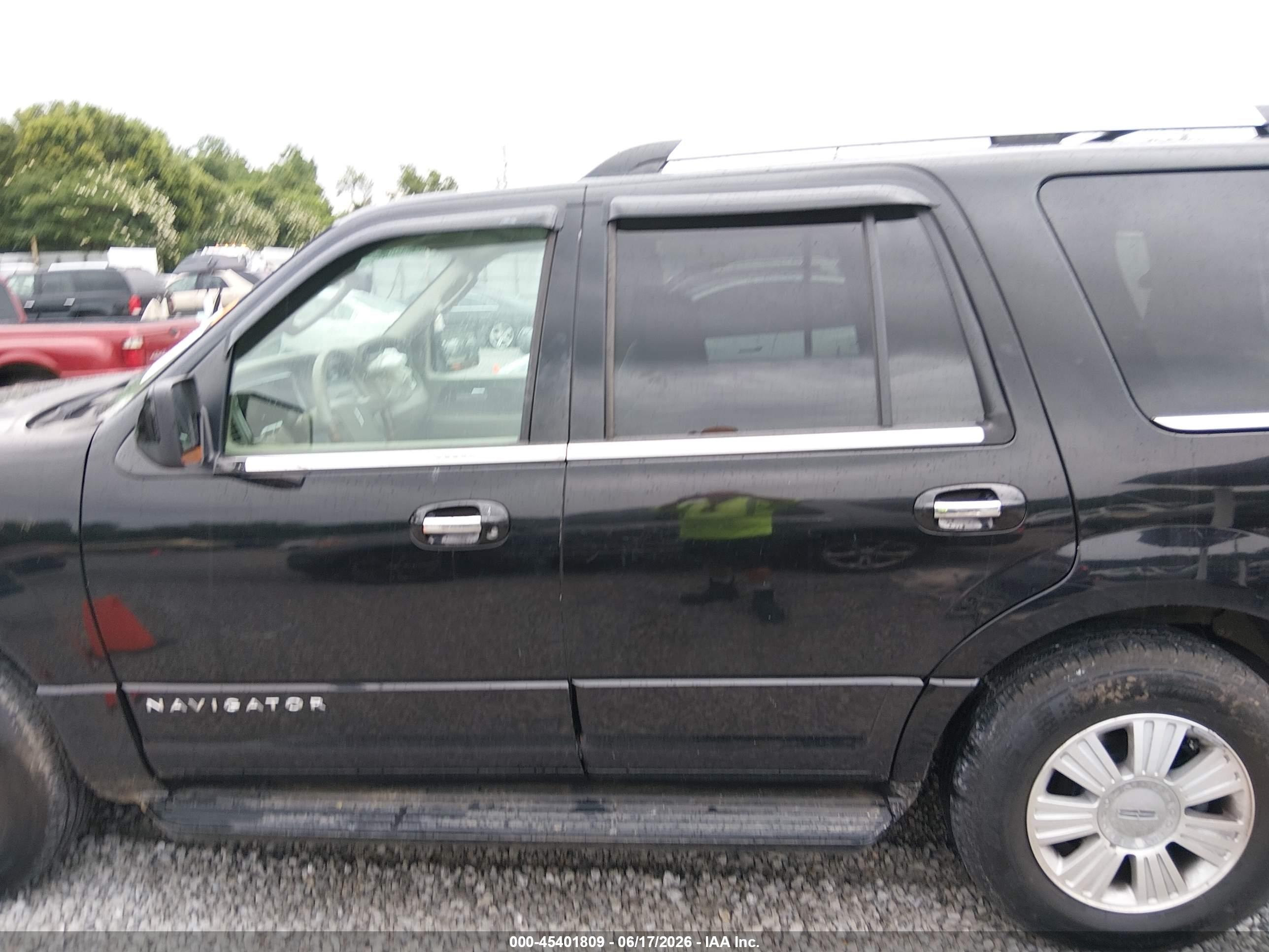 2007 Lincoln Navigator Ultimate Black vin: 5LMFU27507LJ21091