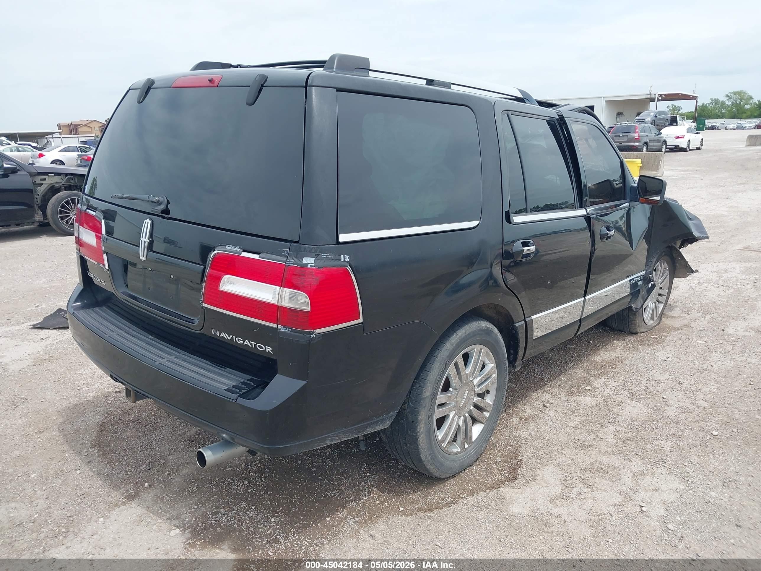 2008 Lincoln Navigator   Black vin: 5LMFU27508LJ05491