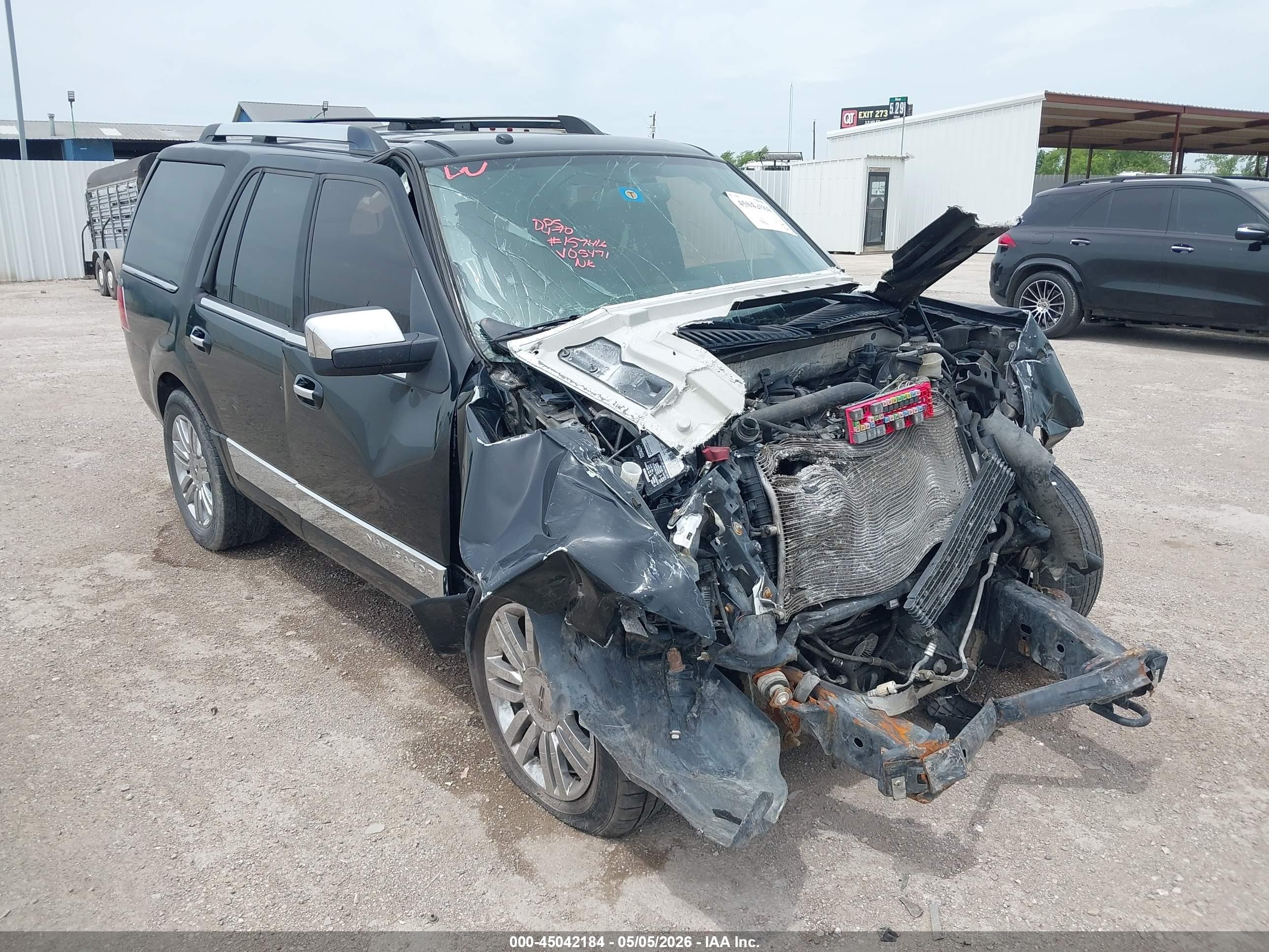 2008 Lincoln Navigator   Black vin: 5LMFU27508LJ05491