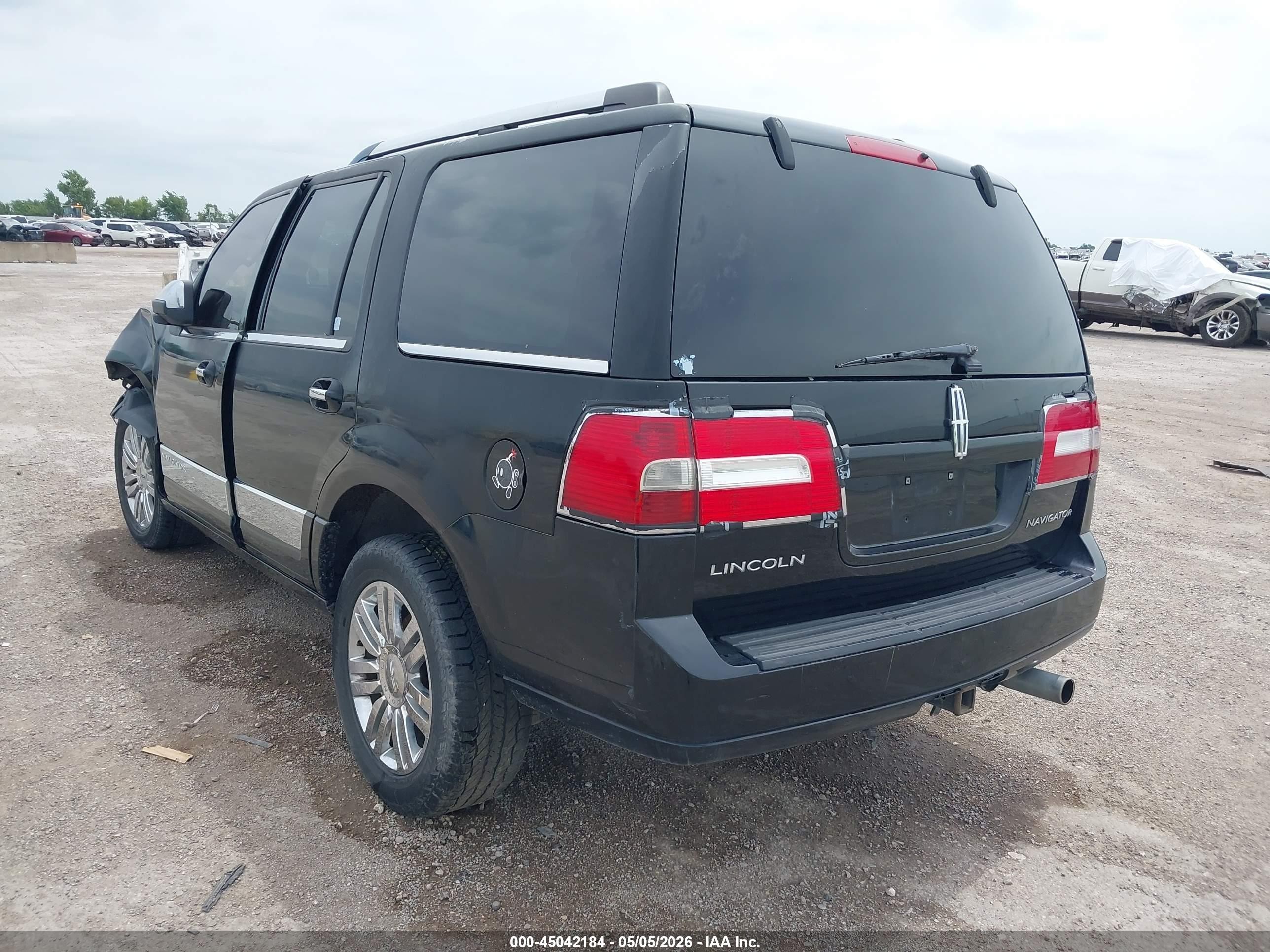 2008 Lincoln Navigator   Black vin: 5LMFU27508LJ05491