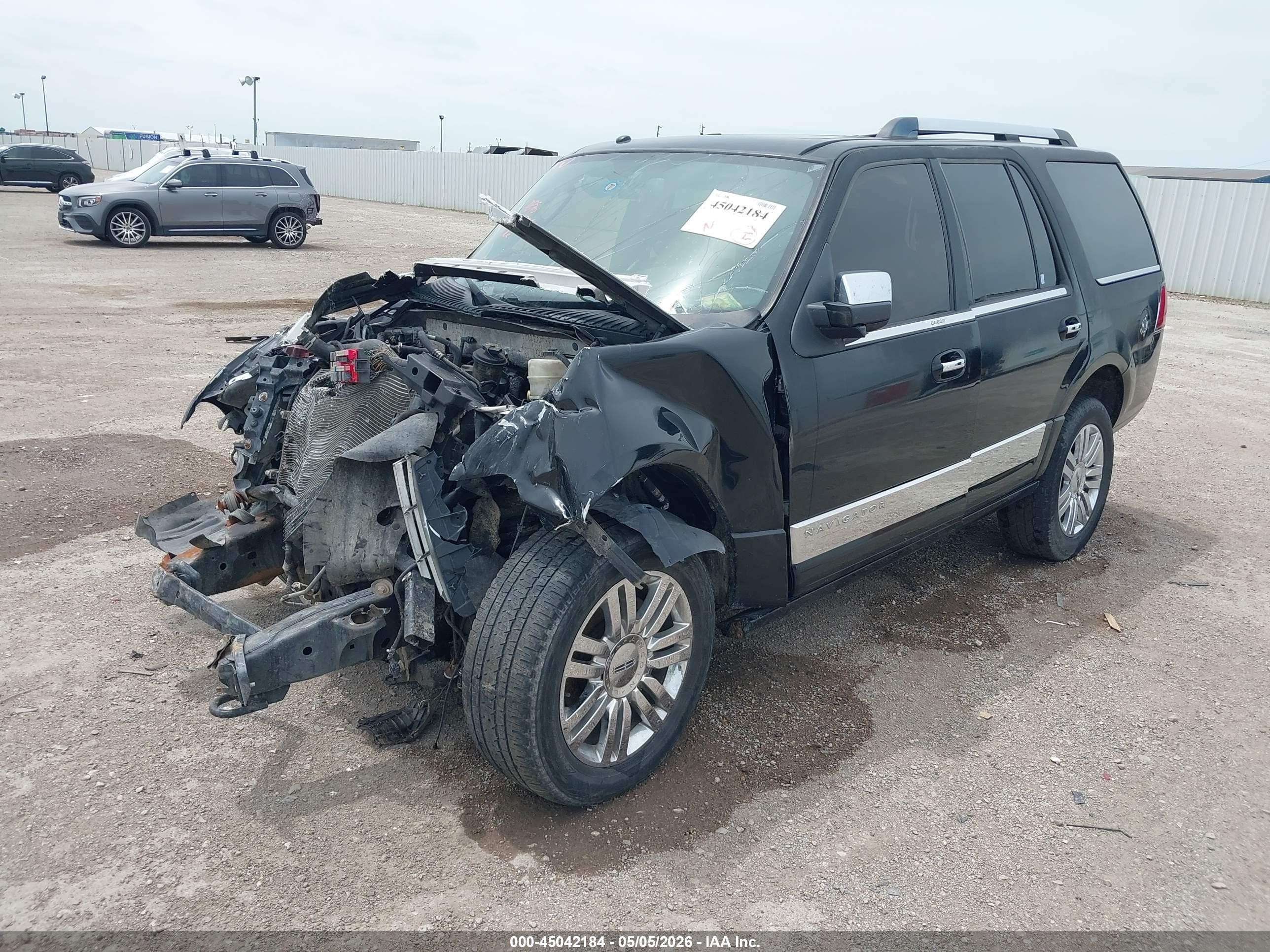 2008 Lincoln Navigator   Black vin: 5LMFU27508LJ05491