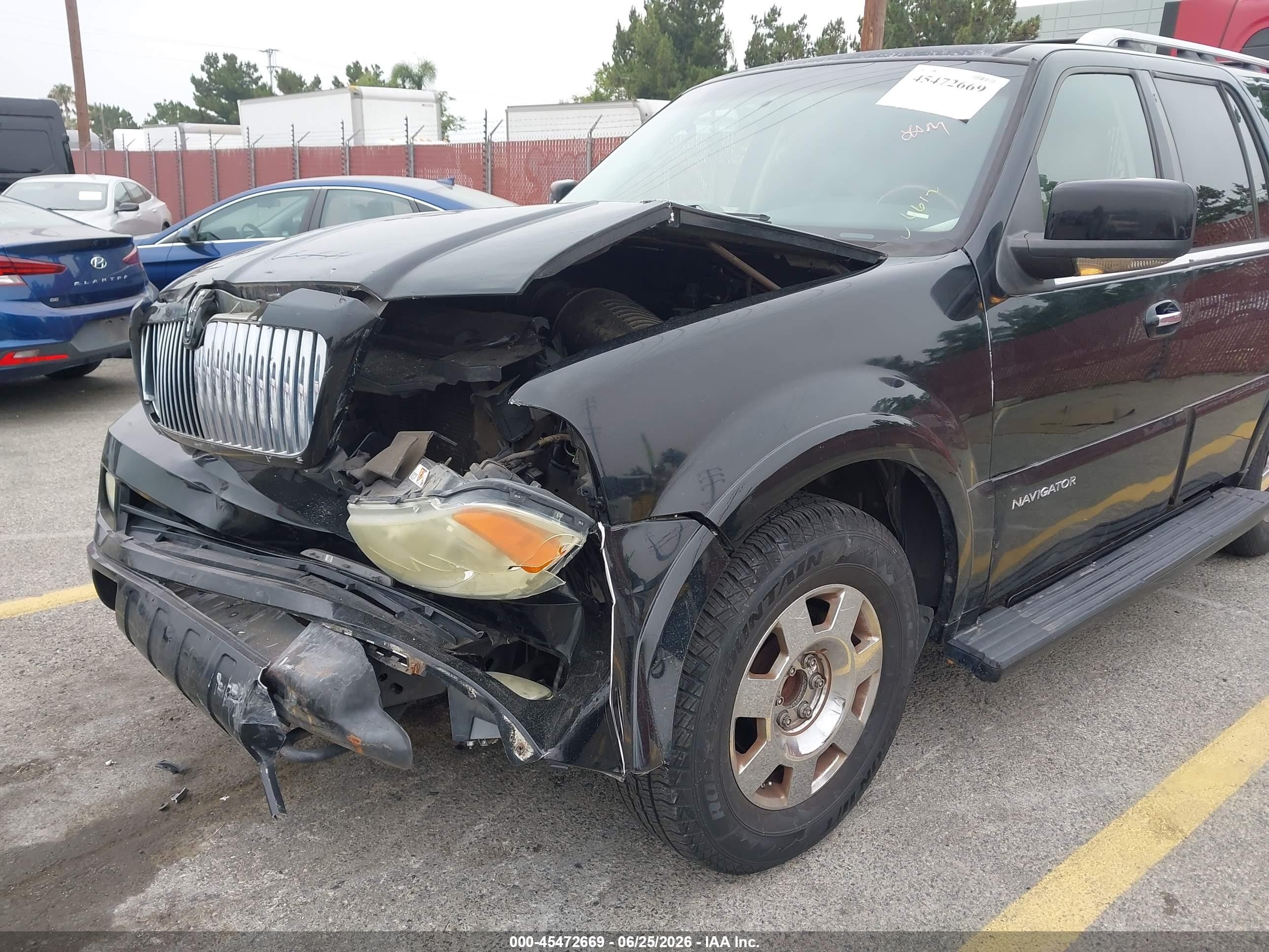 2006 Lincoln Navigator Luxury/ultimate Black vin: 5LMFU27516LJ01320