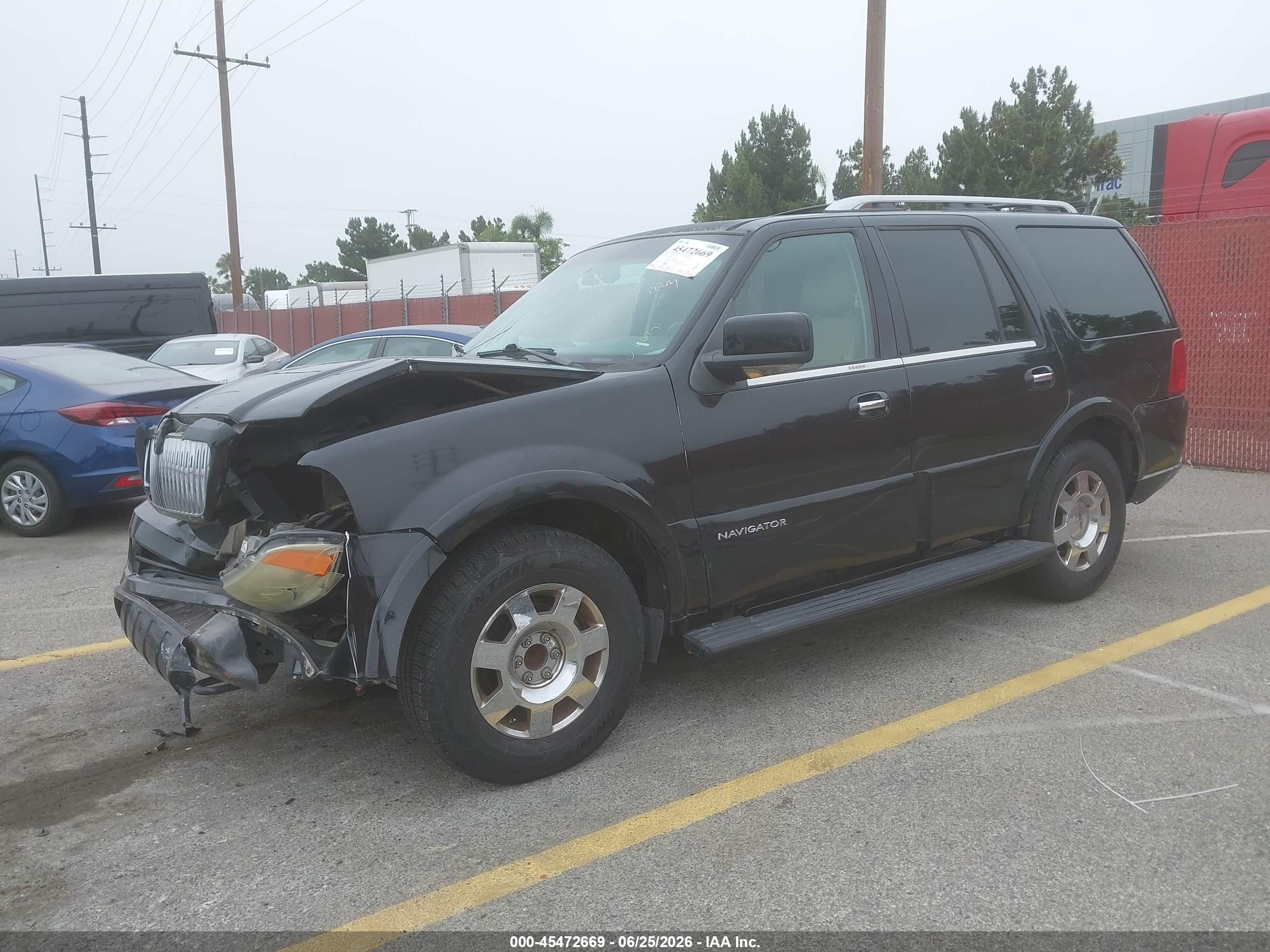 2006 Lincoln Navigator Luxury/ultimate Black vin: 5LMFU27516LJ01320