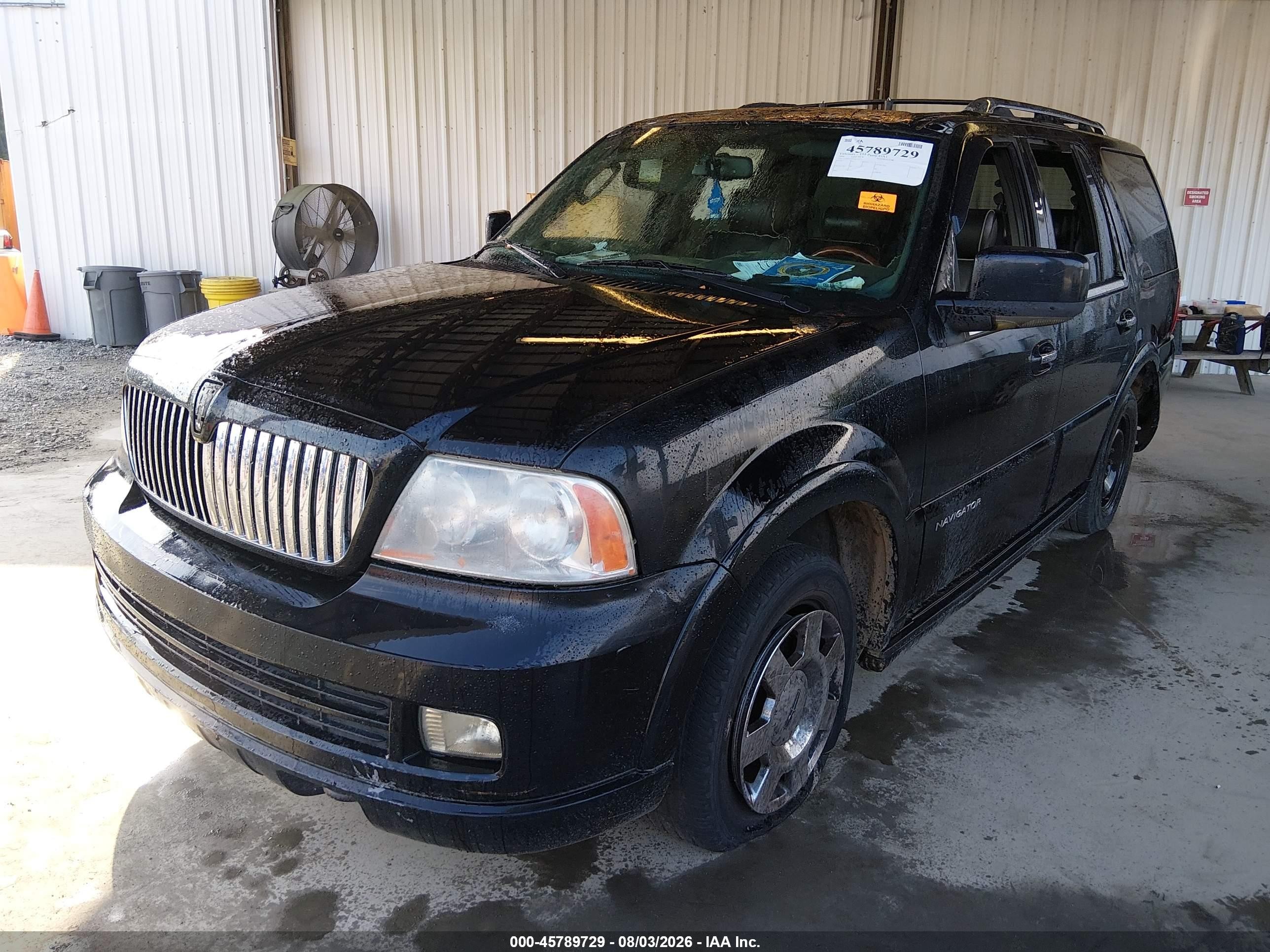 2006 Lincoln Navigator Luxury/ultimate Черный vin: 5LMFU27526LJ16151