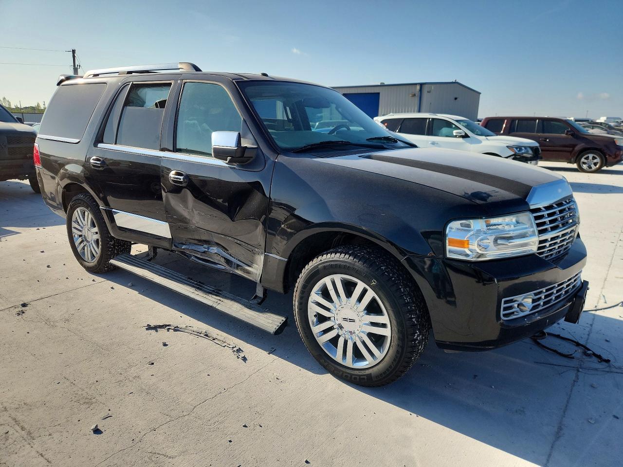 2007 Lincoln Navigator Black vin: 5LMFU27527LJ16524