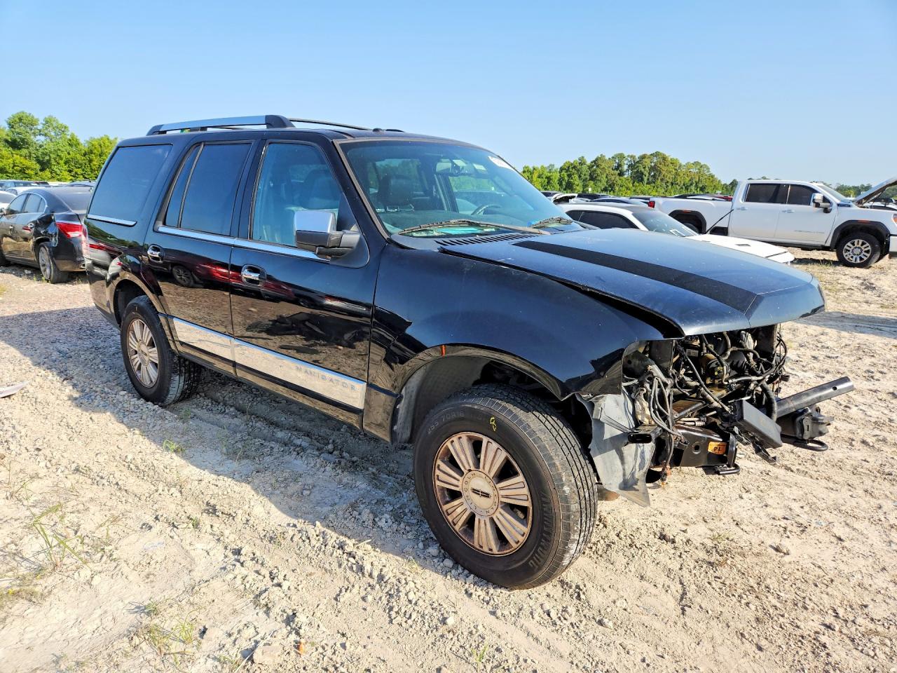 2008 Lincoln Navigator Black vin: 5LMFU27528LJ03841