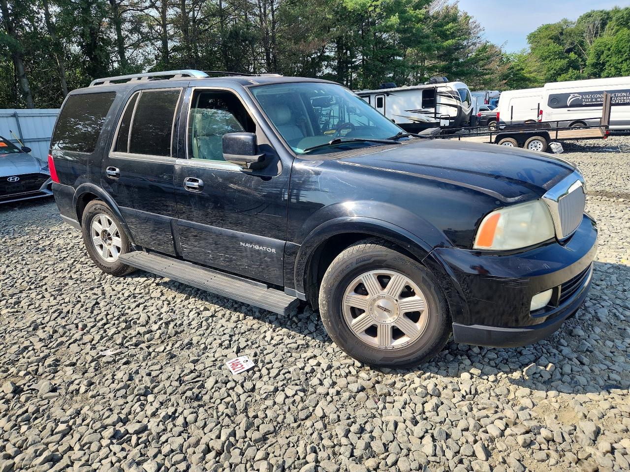 2005 Lincoln Navigator Black vin: 5LMFU27535LJ05190
