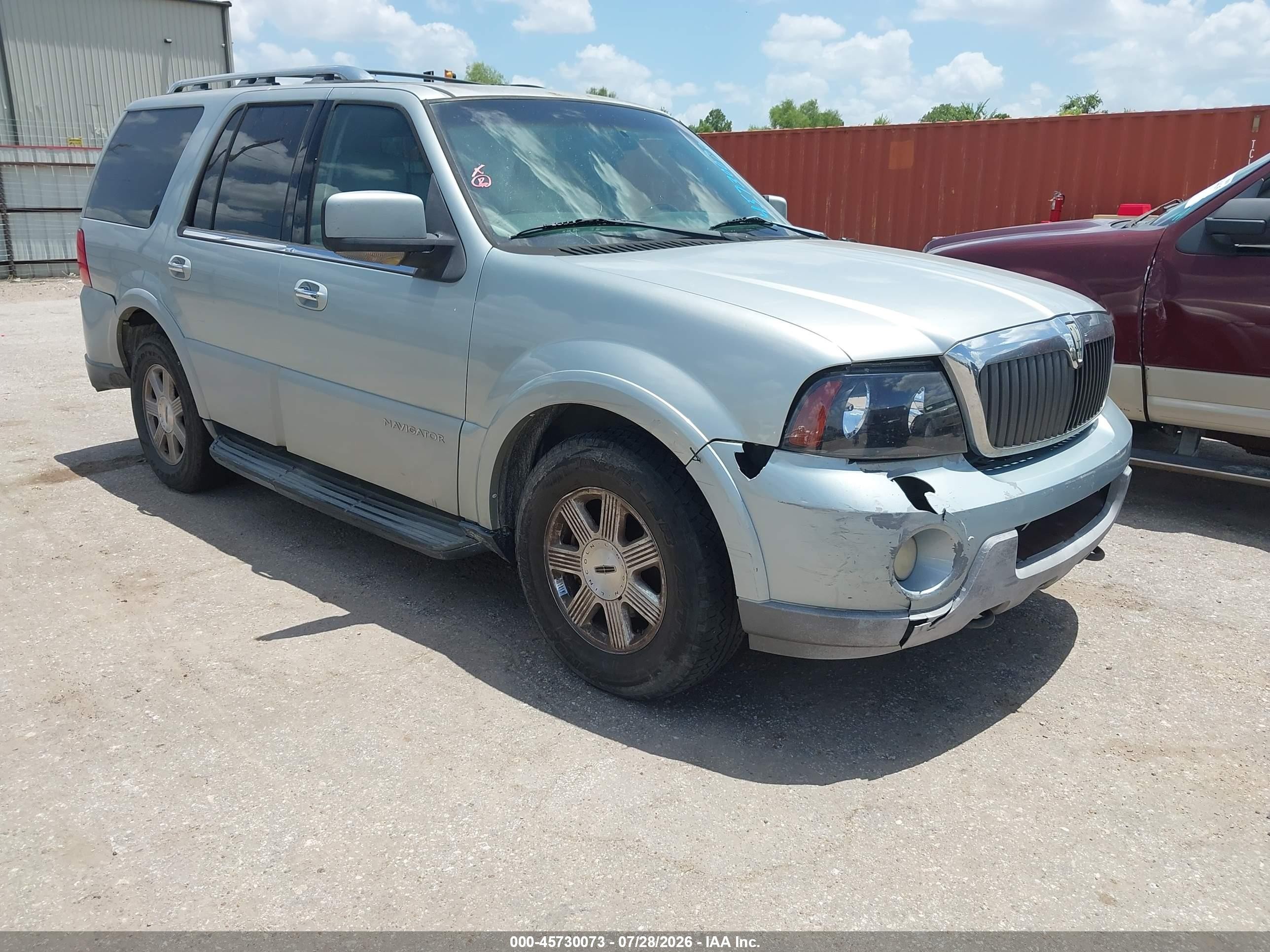 2005 Lincoln Navigator   Gray vin: 5LMFU27545LJ12617