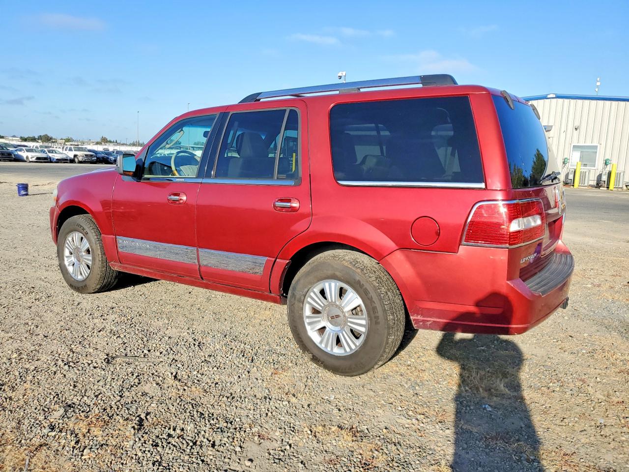 2007 Lincoln Navigator Burgundy vin: 5LMFU27547LJ05329
