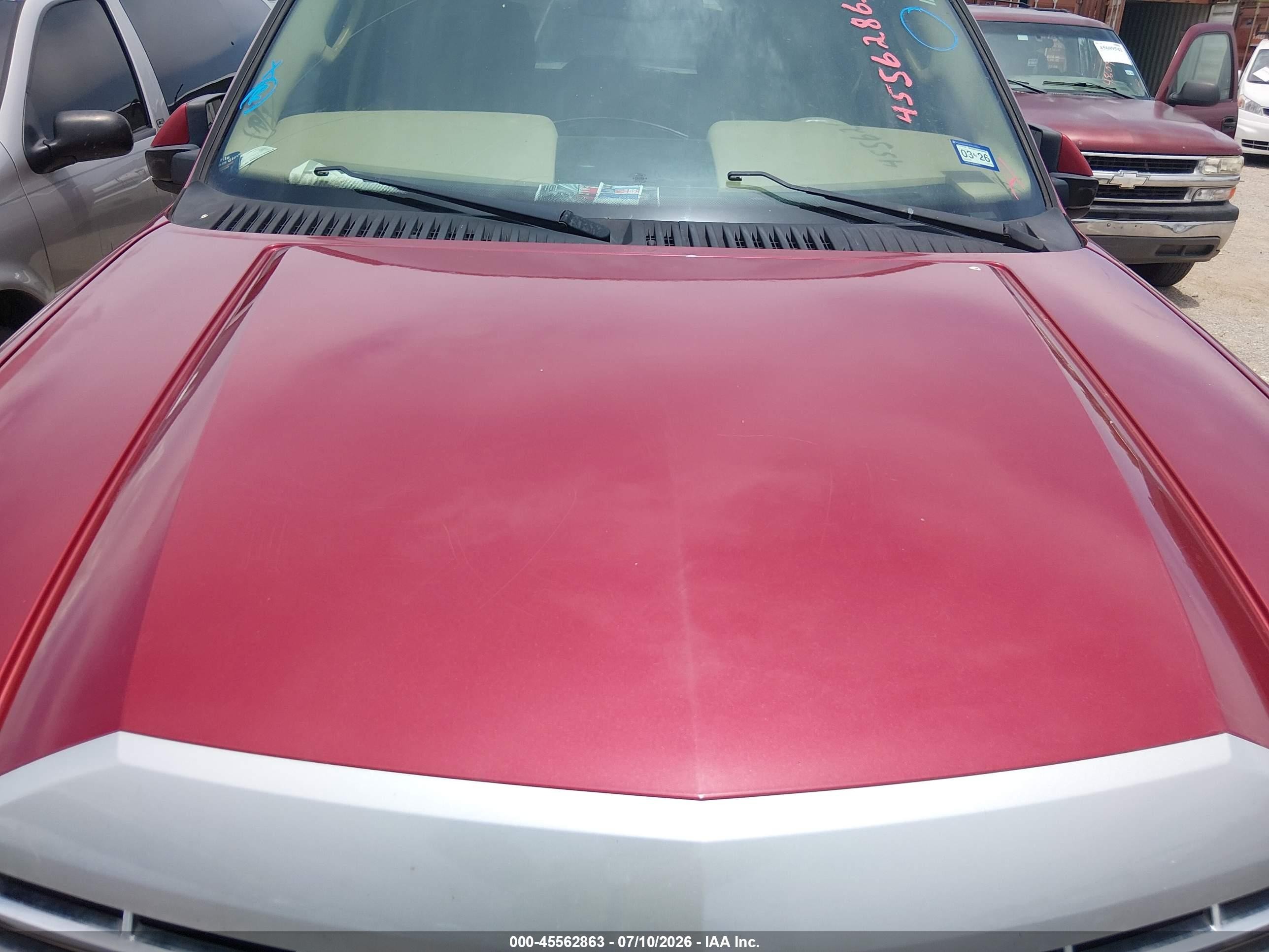 2007 Lincoln Navigator Ultimate Red vin: 5LMFU27547LJ20199